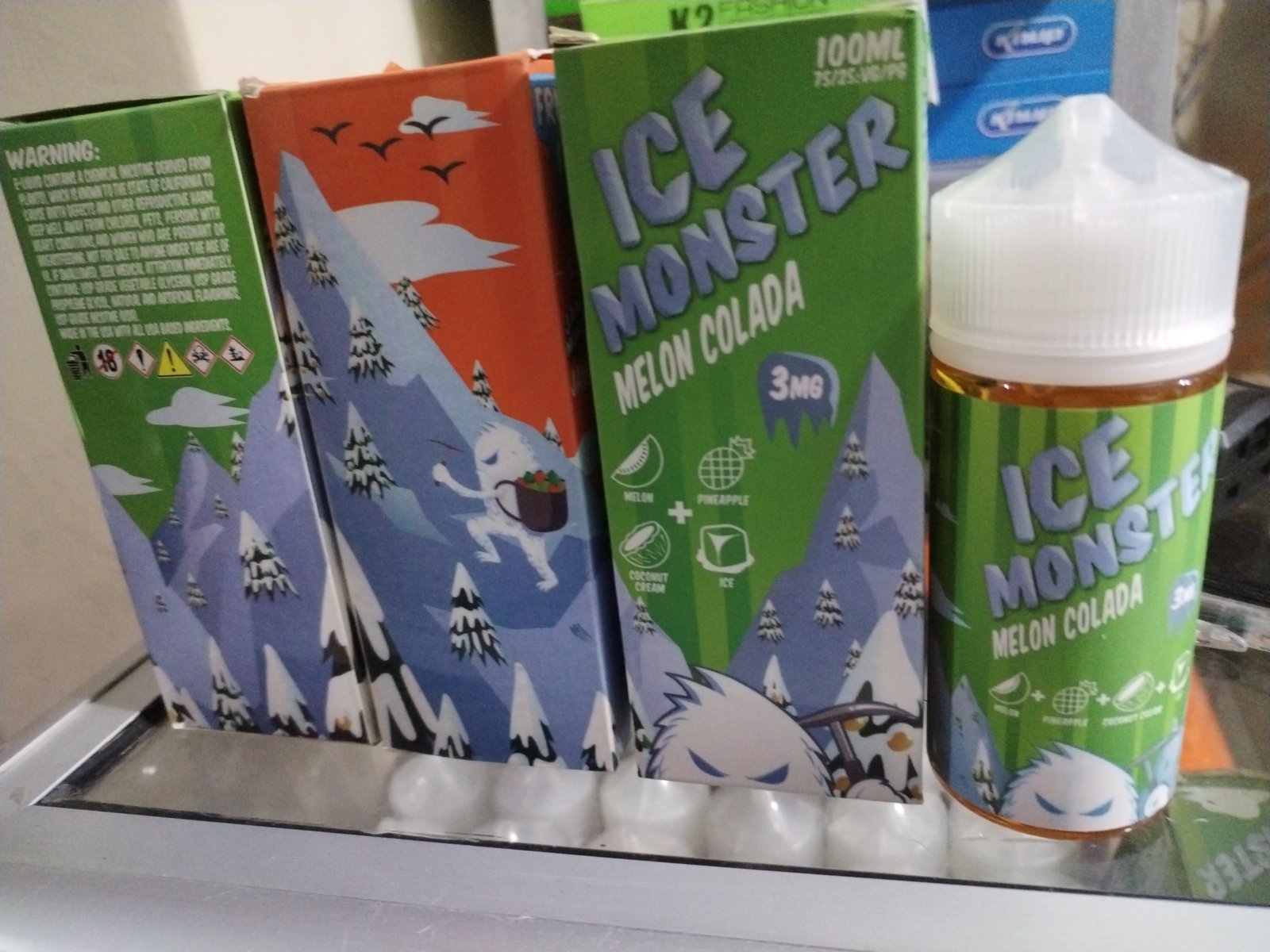 Esencia de vape ice monster 