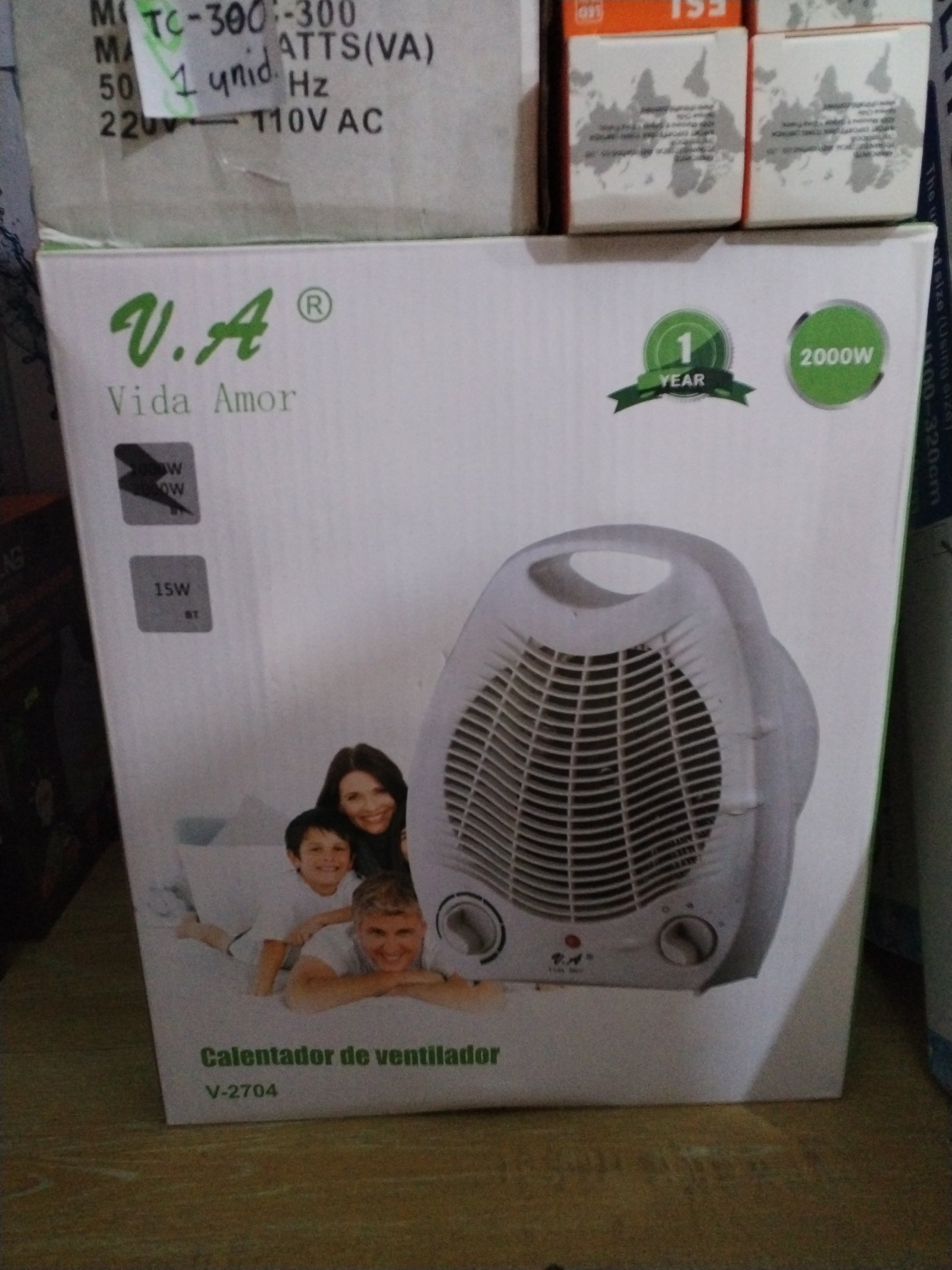 Calentador calefactor calefon vida amor v2704