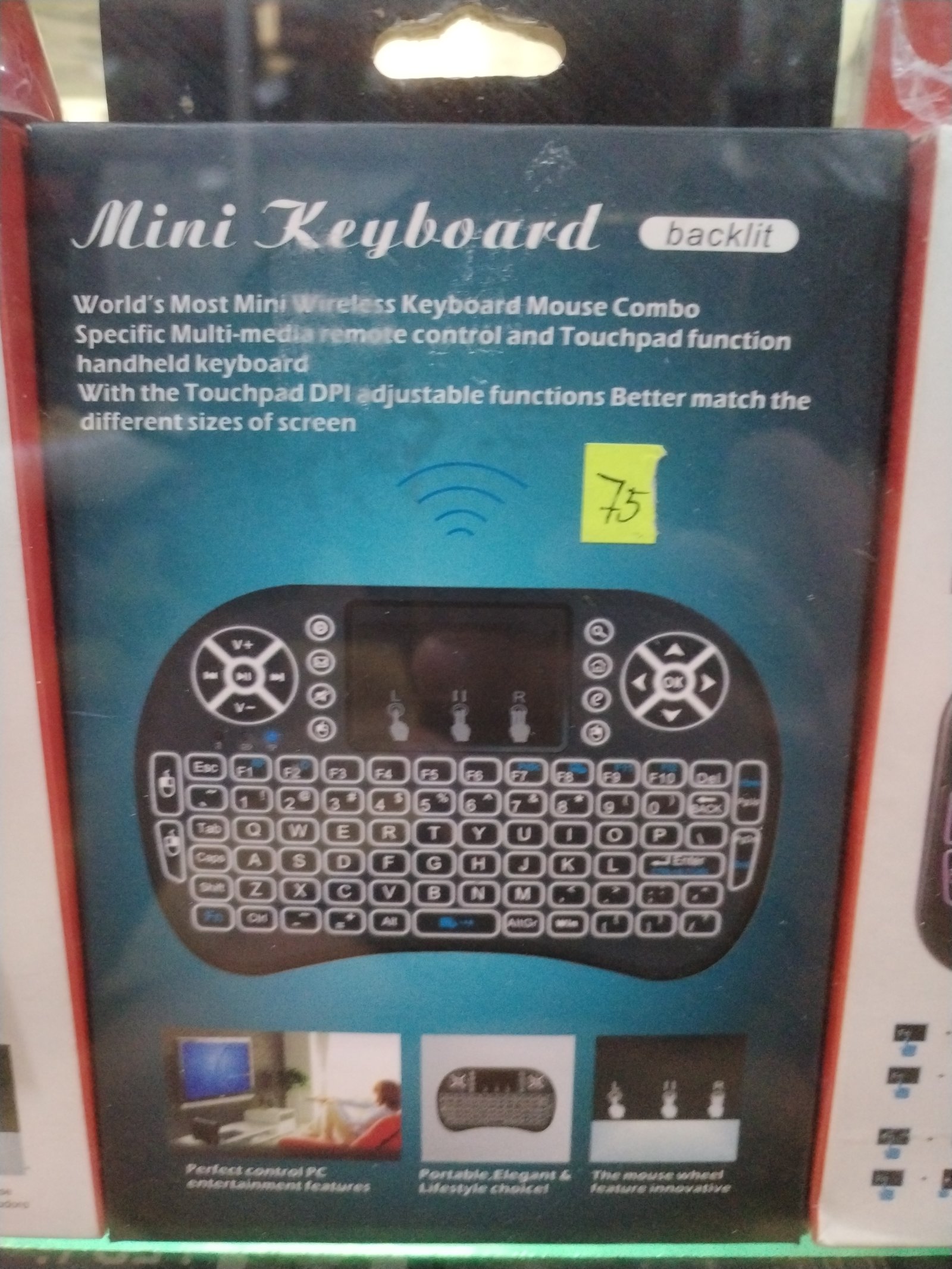 Mini keyboard tyg sin marca teclado inalambrico minikeyboard75