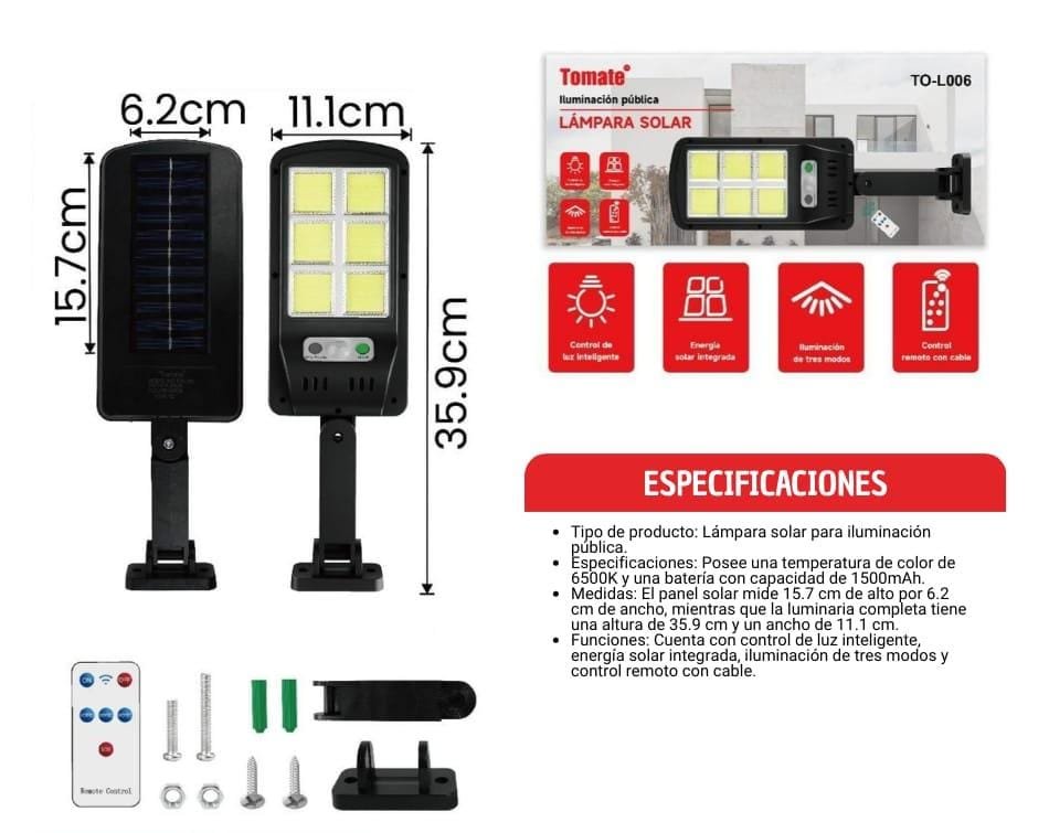reflector solar para patio tol006