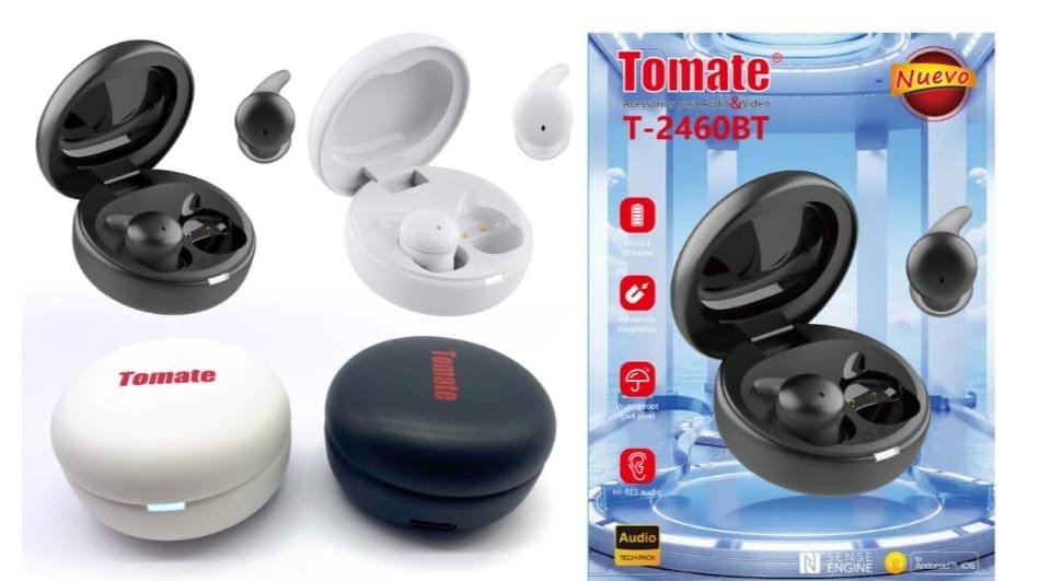 audifono inalambrico tomate t2460bt