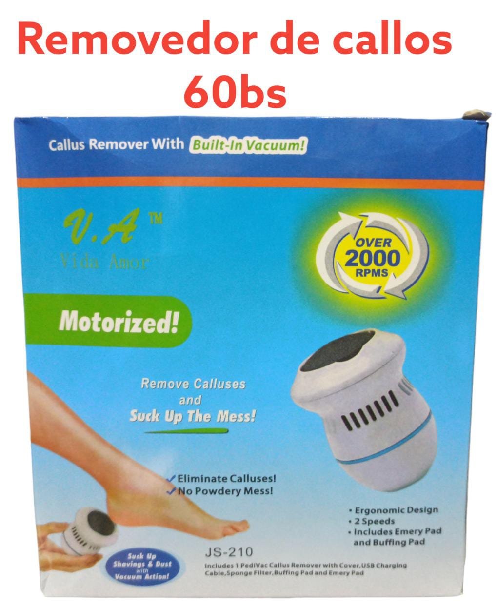 js-210 removedor de callos js793 js210