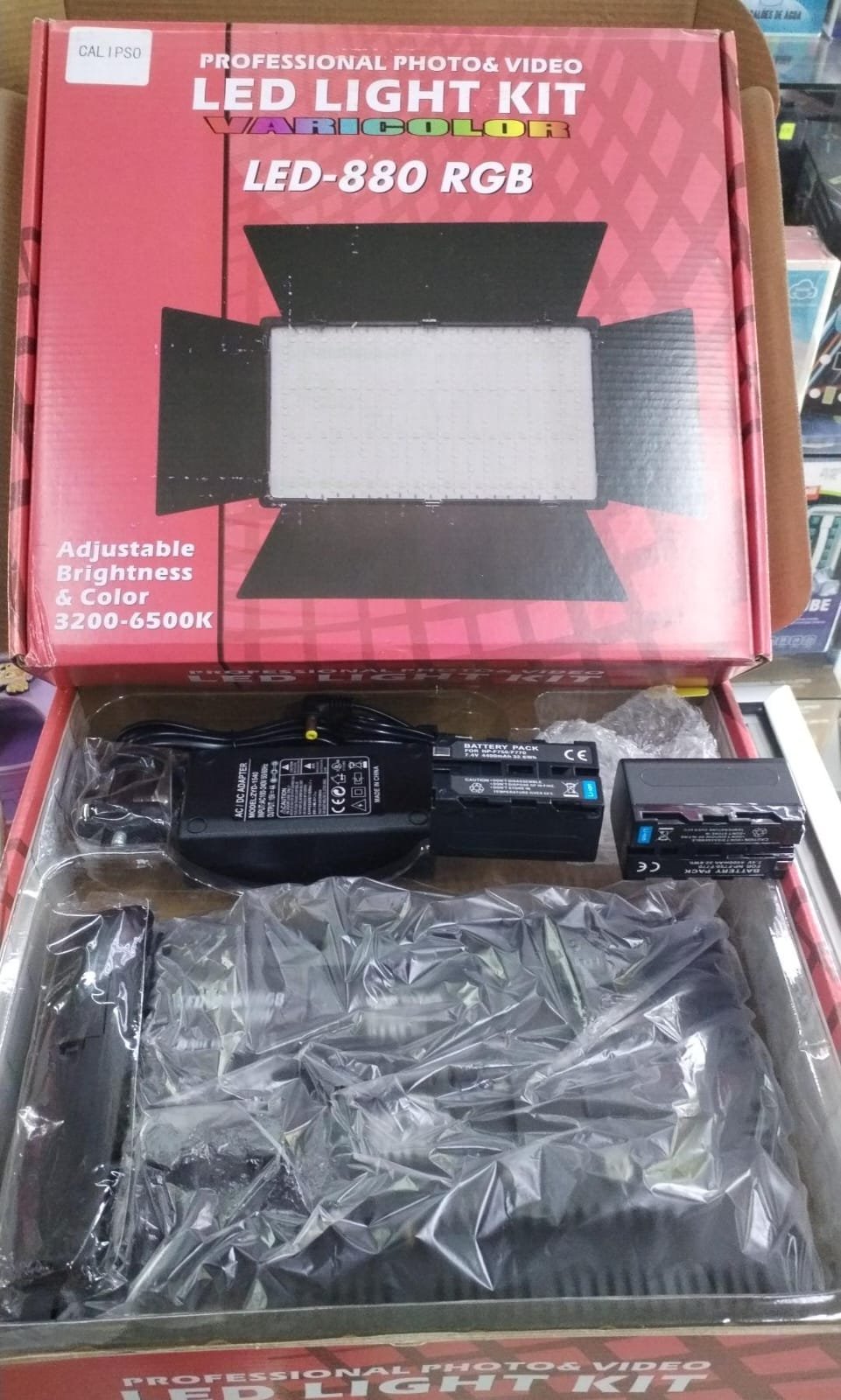 Reflector led led880rgb con BATERIAS