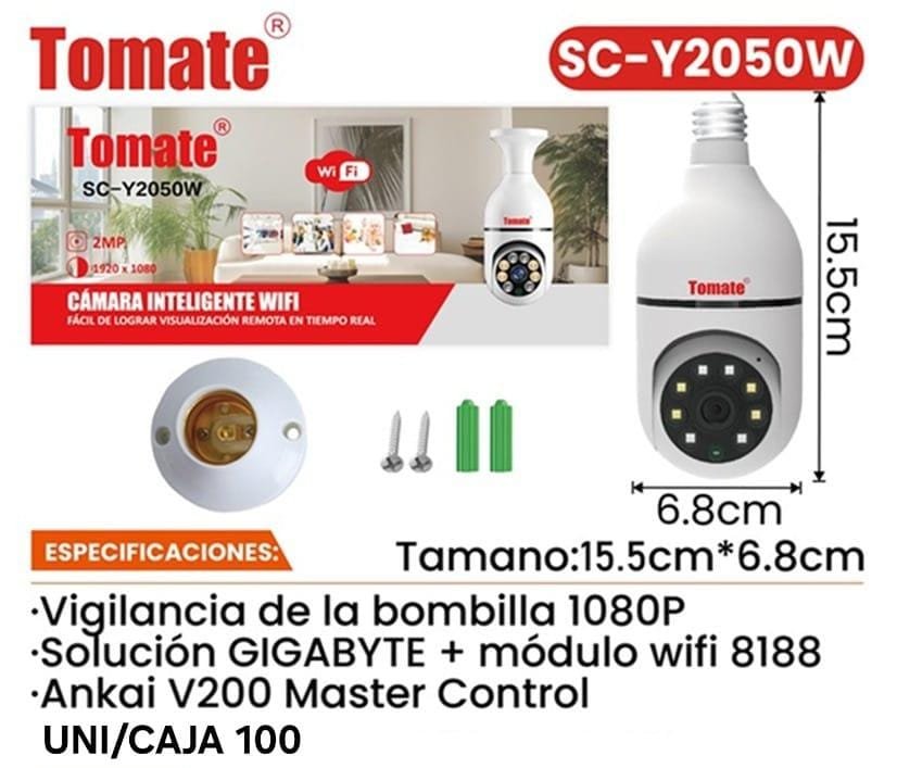 camara foco giratorio scy2050w