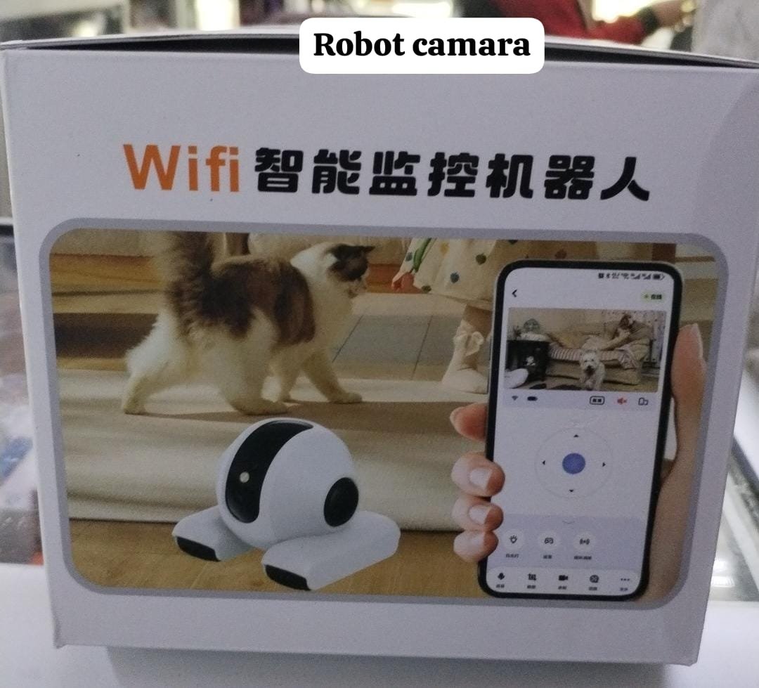 Camara robot que camina 