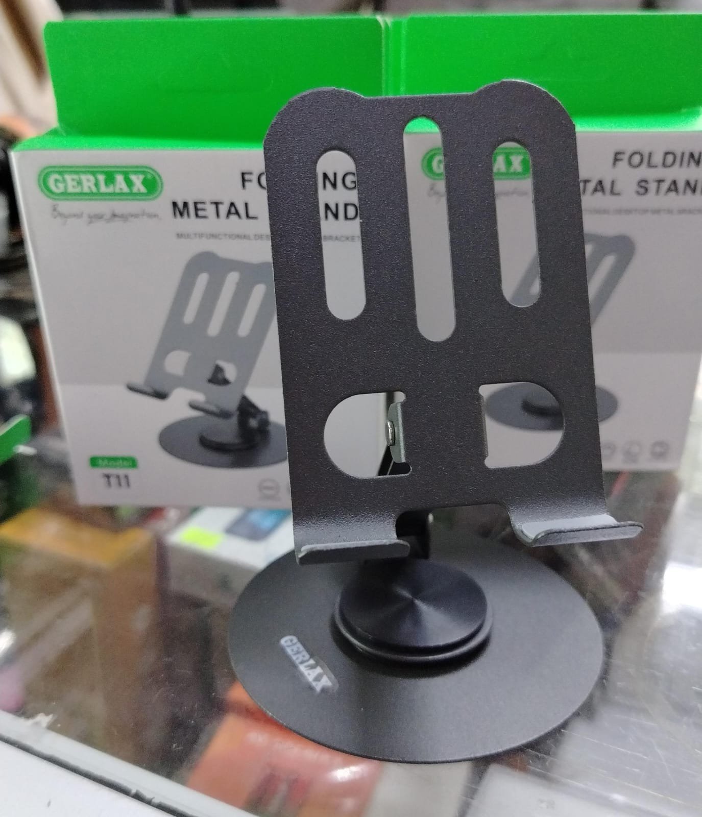 Folding metal stand t11 gerlax
