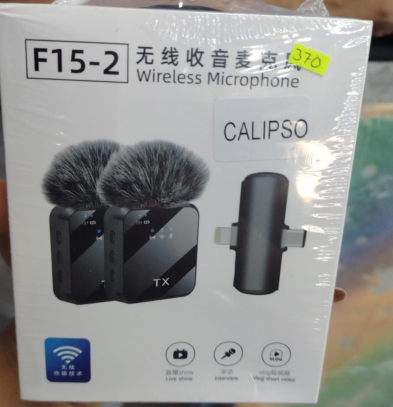 Micrófono Inalambrico doble tipo c iPhone f15-2