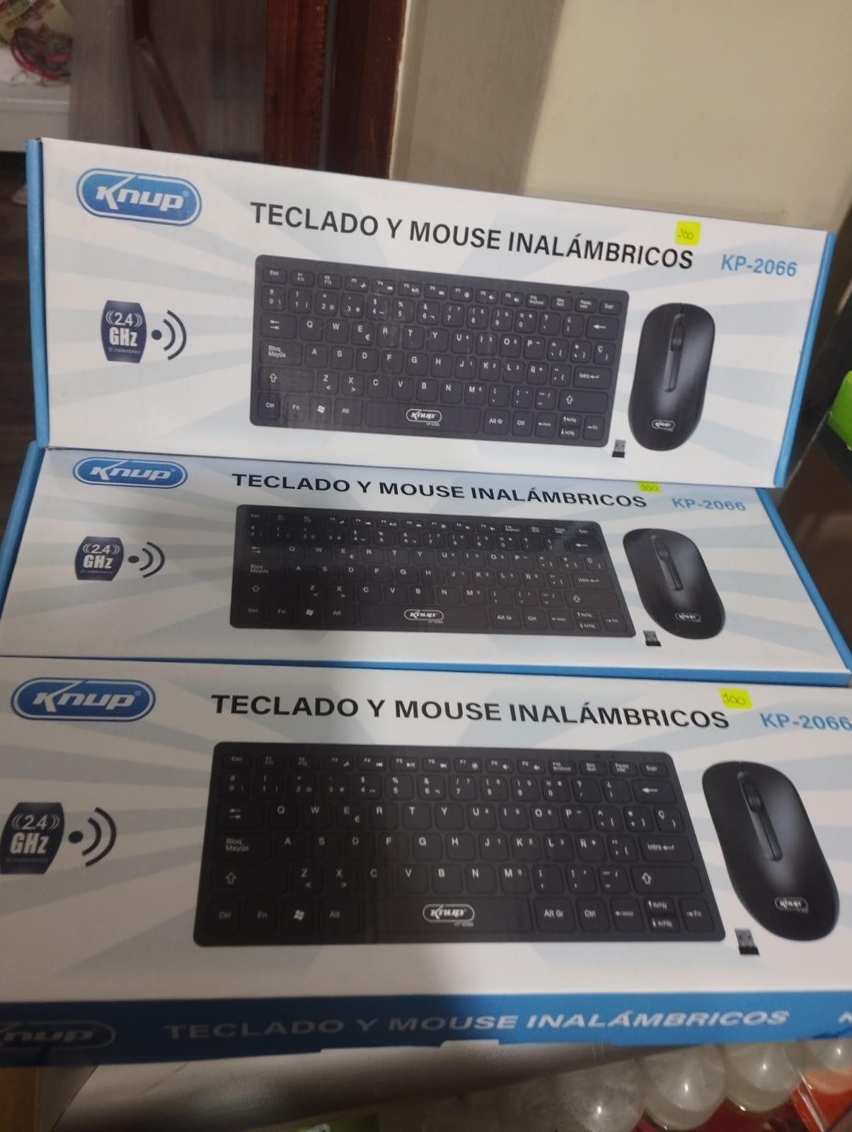 kp-2066 teclado con mouse knup kp2066