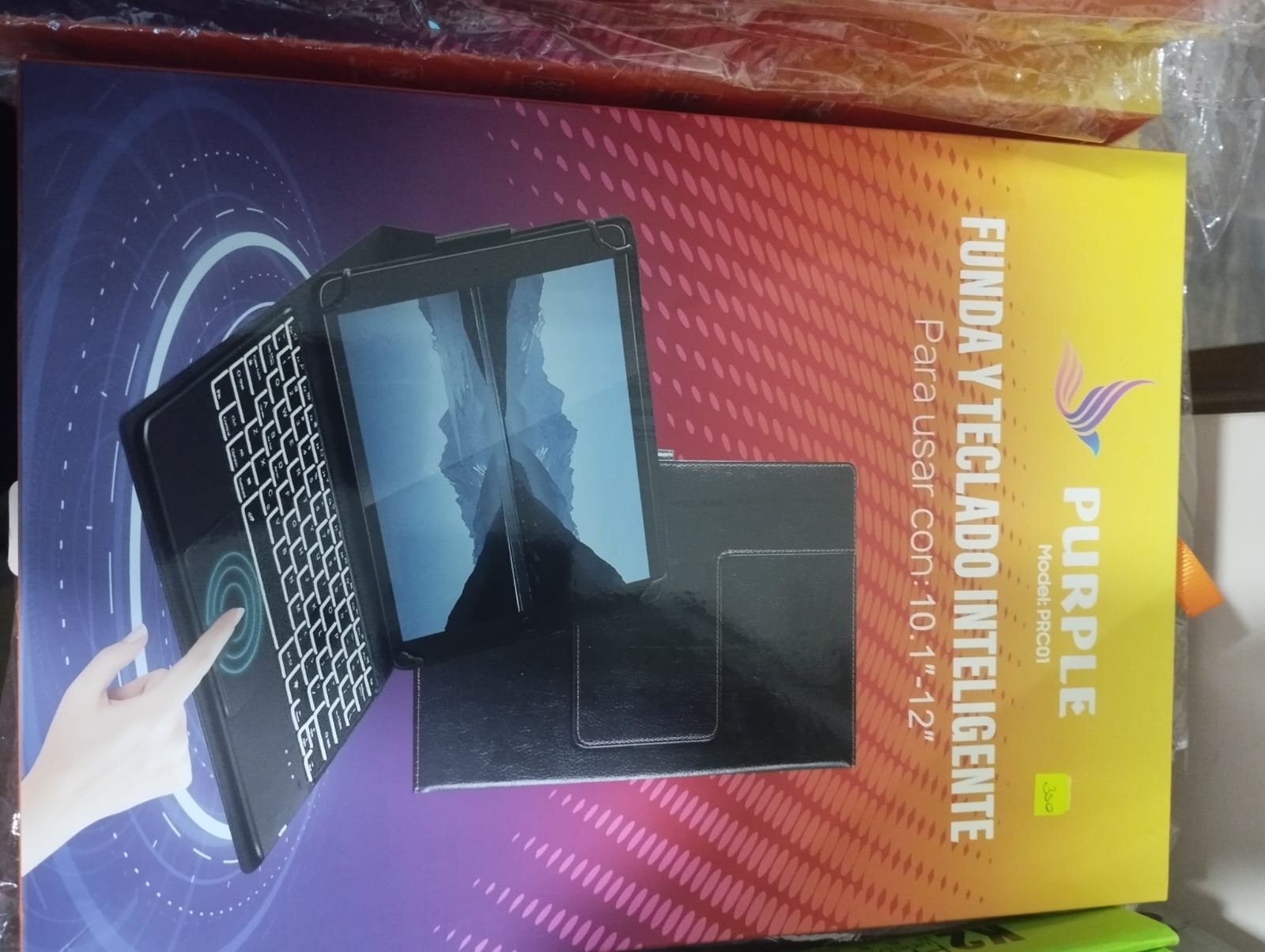 prc01 funda con teclado para tablet prc 01