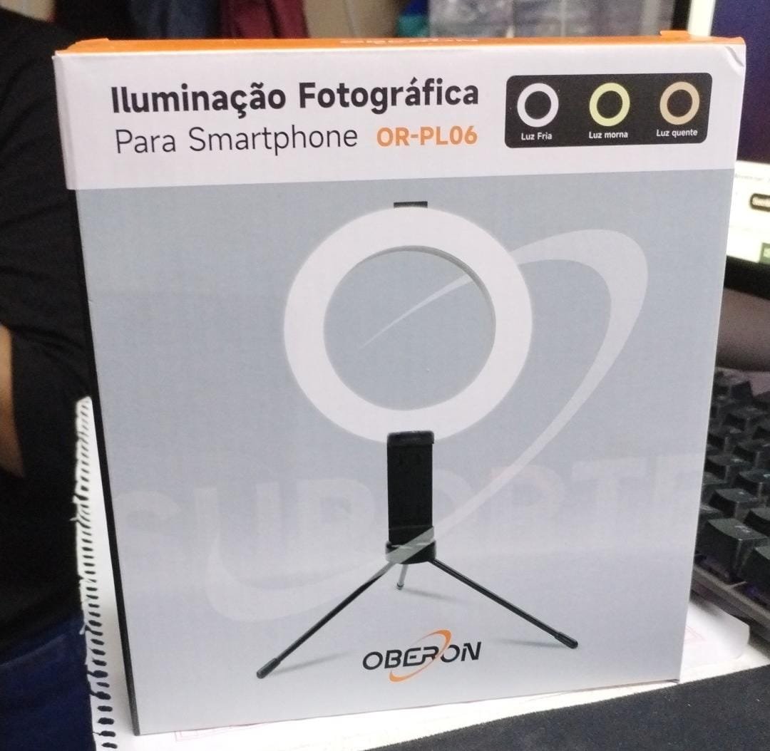 Iluminación fotografía para celular 