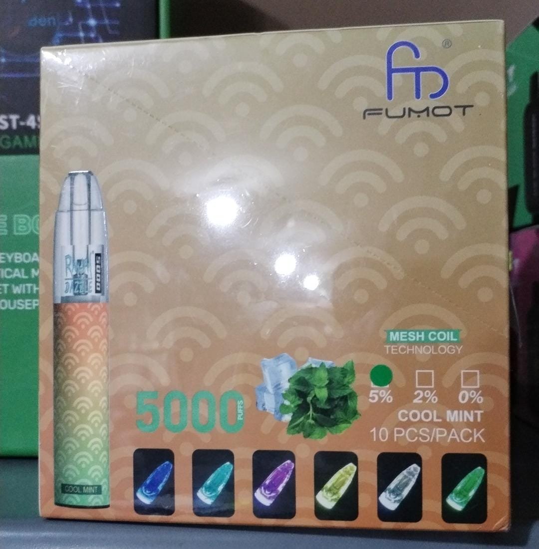 vaper descartable con esencia Fumot5000 