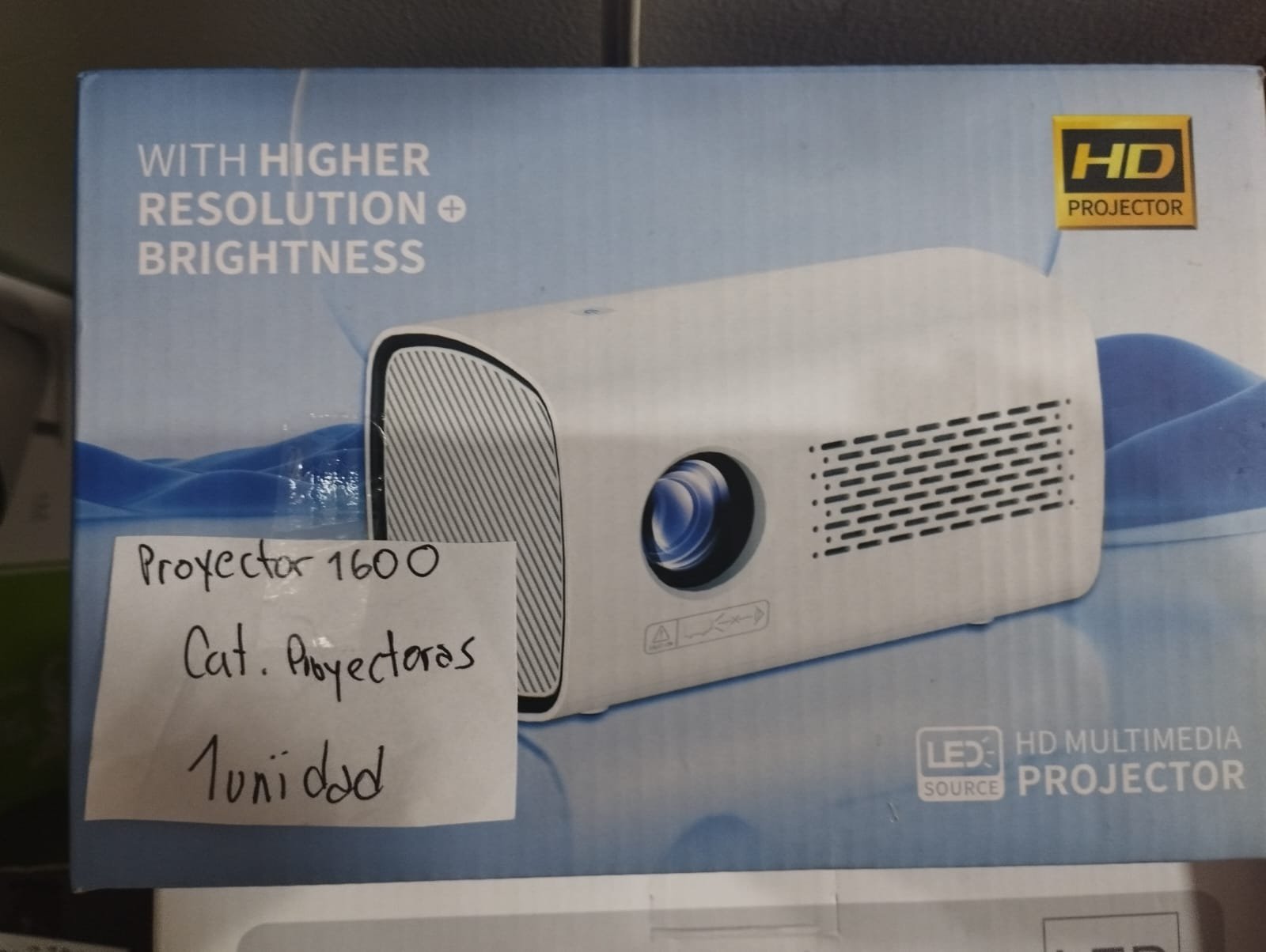 Proyector alta resolución proyector 1600