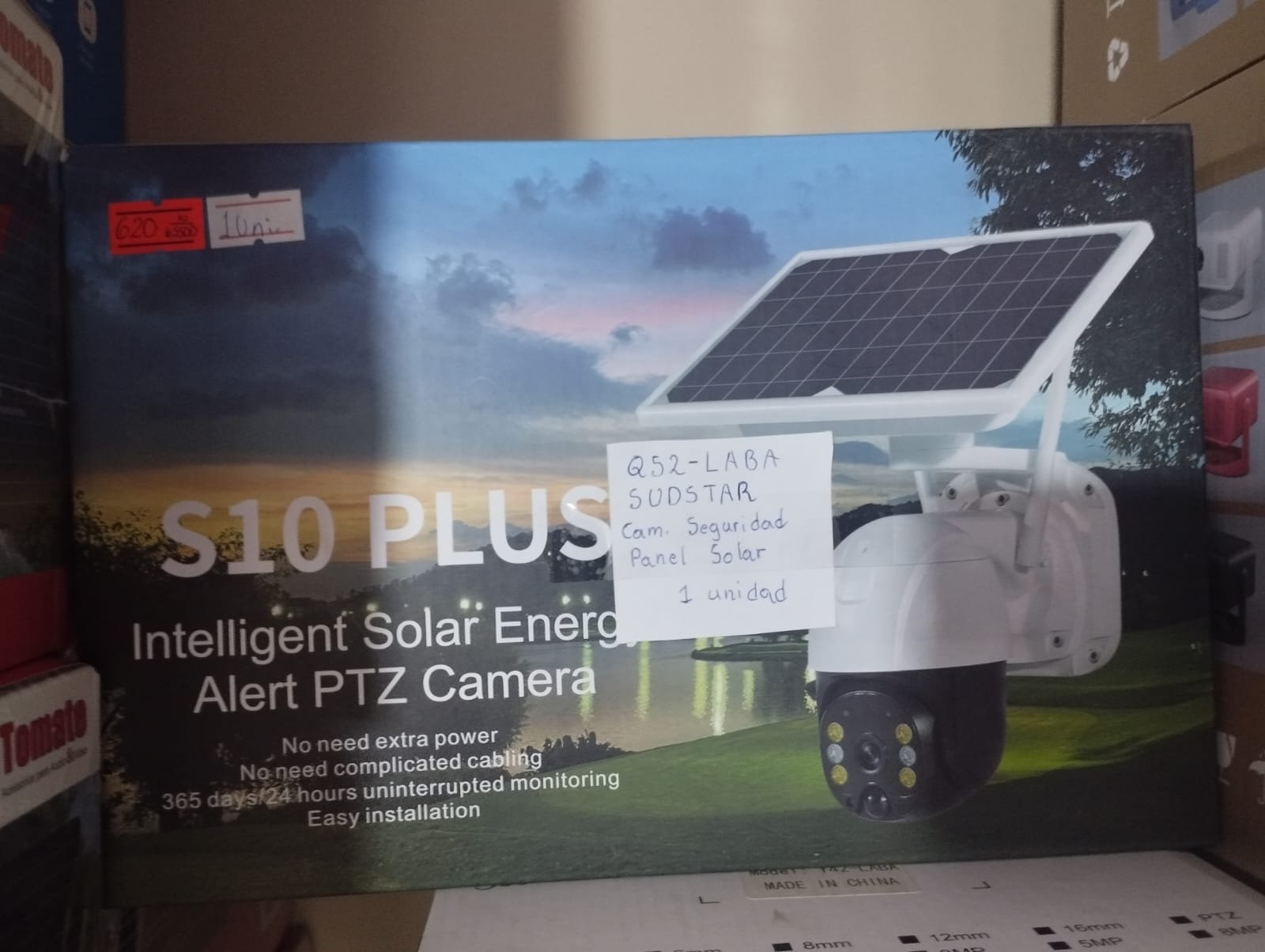 S10 plus intelligent solar camera exterior solar q52laba