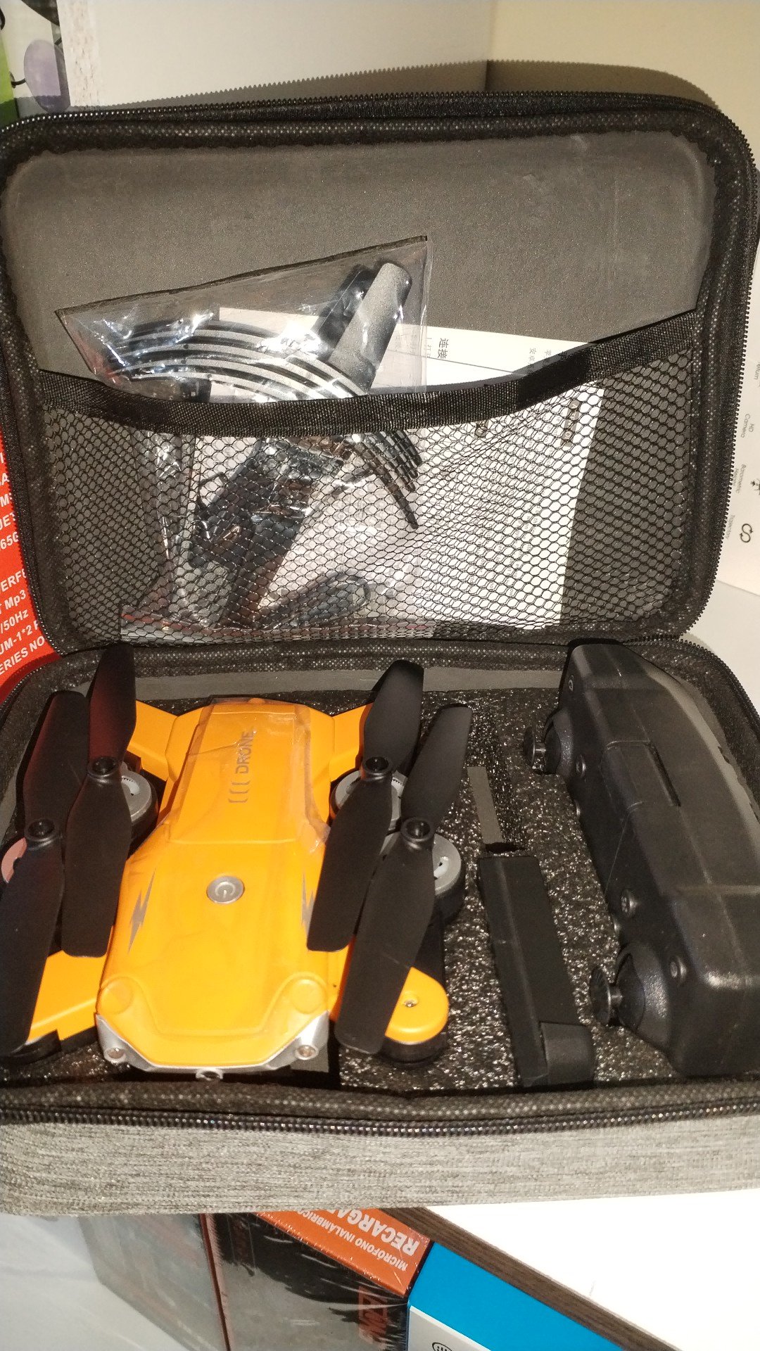 drone drone con estuche plomo camara móvil H e15 drone 