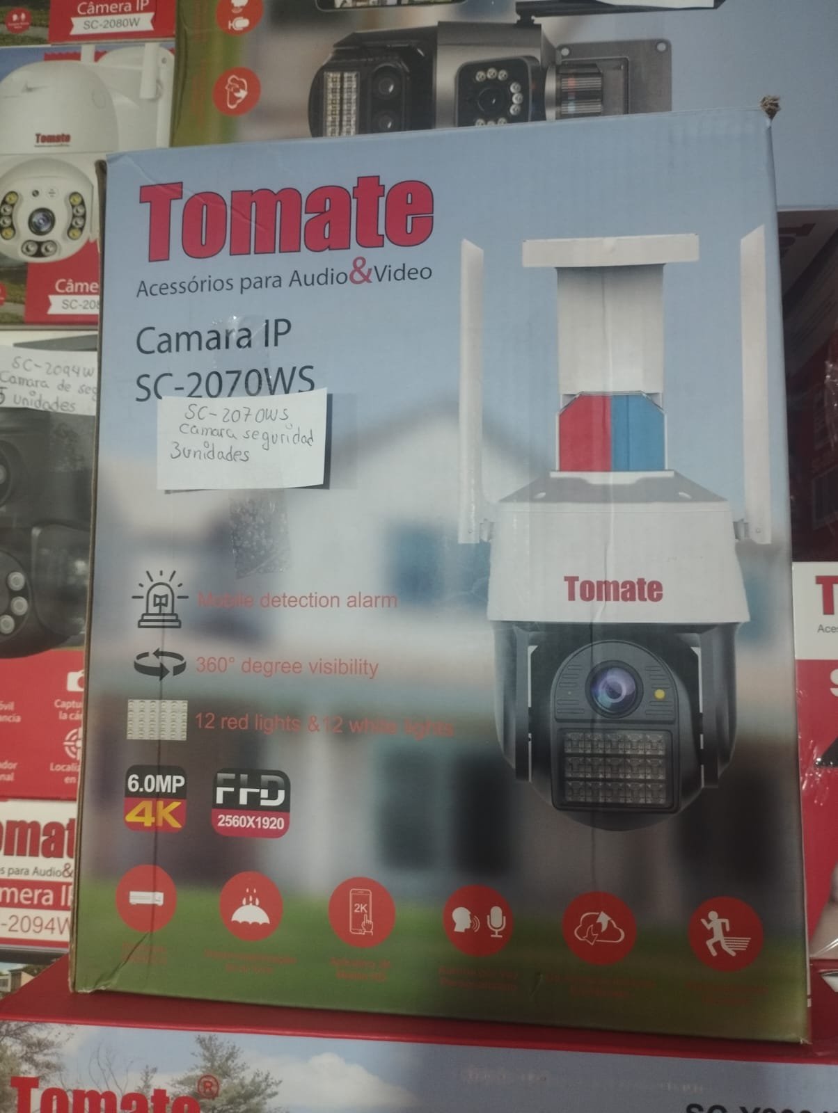 sc2070ws camara exterior tomate con alarma