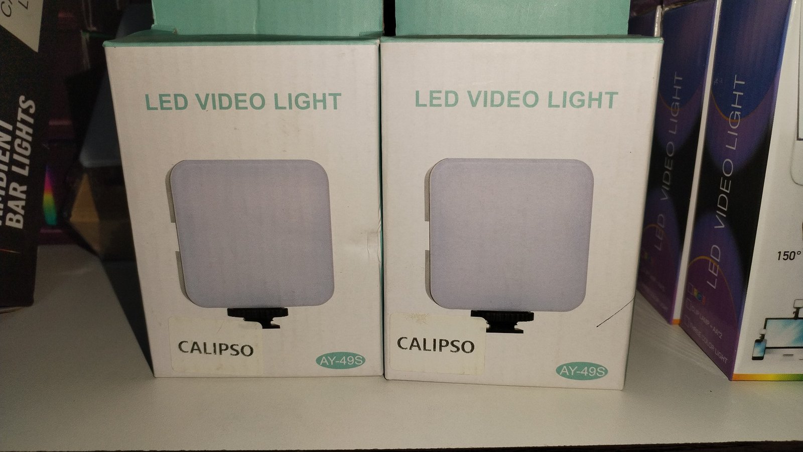 Reflector a pilas led video light ay49s