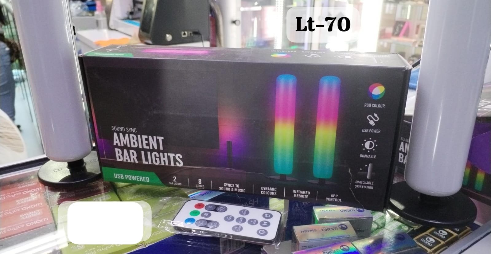 barras de luces led para tv 2 barras lt70