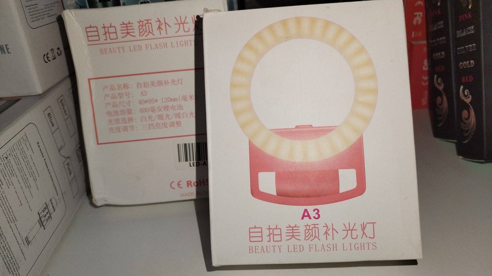 aro de luz para celular leda3