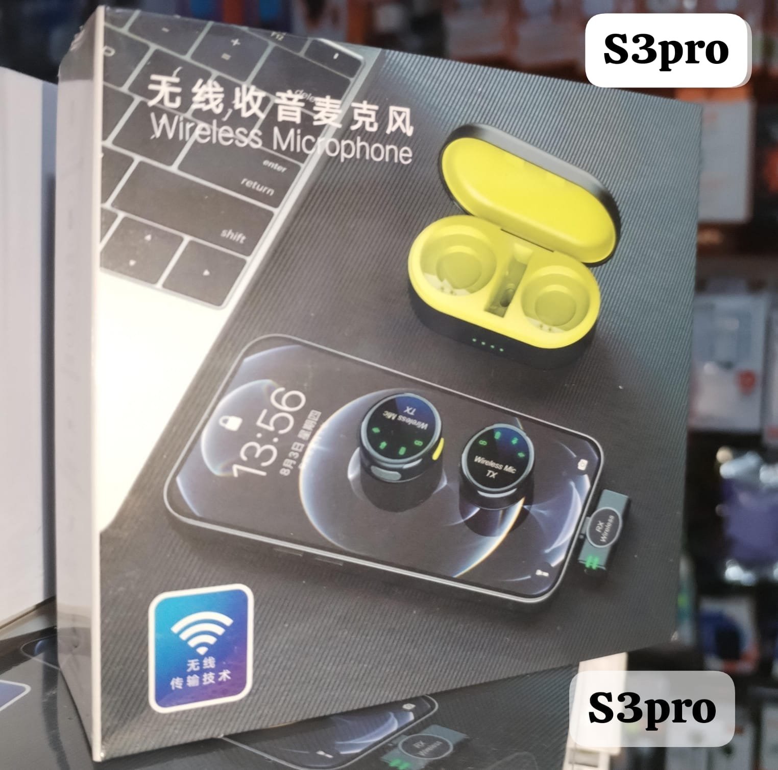 s3pro microfono redondos con estuche s3-pro s3 pro