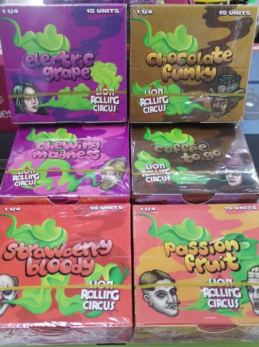 lrc-sabores papelillos lion rolling circus sabores de sabores cortos