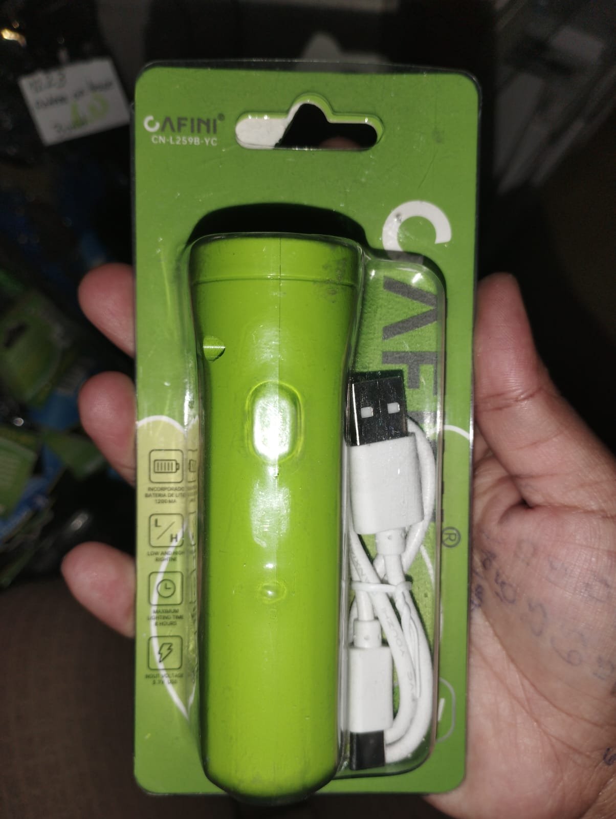 cnl259byc linterna recargable
