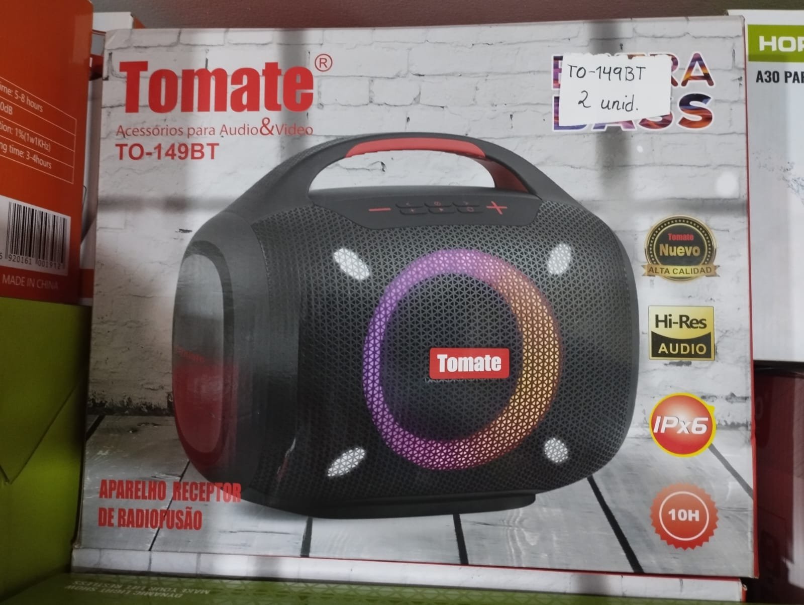 to149bt parlante tomate grande to149bt