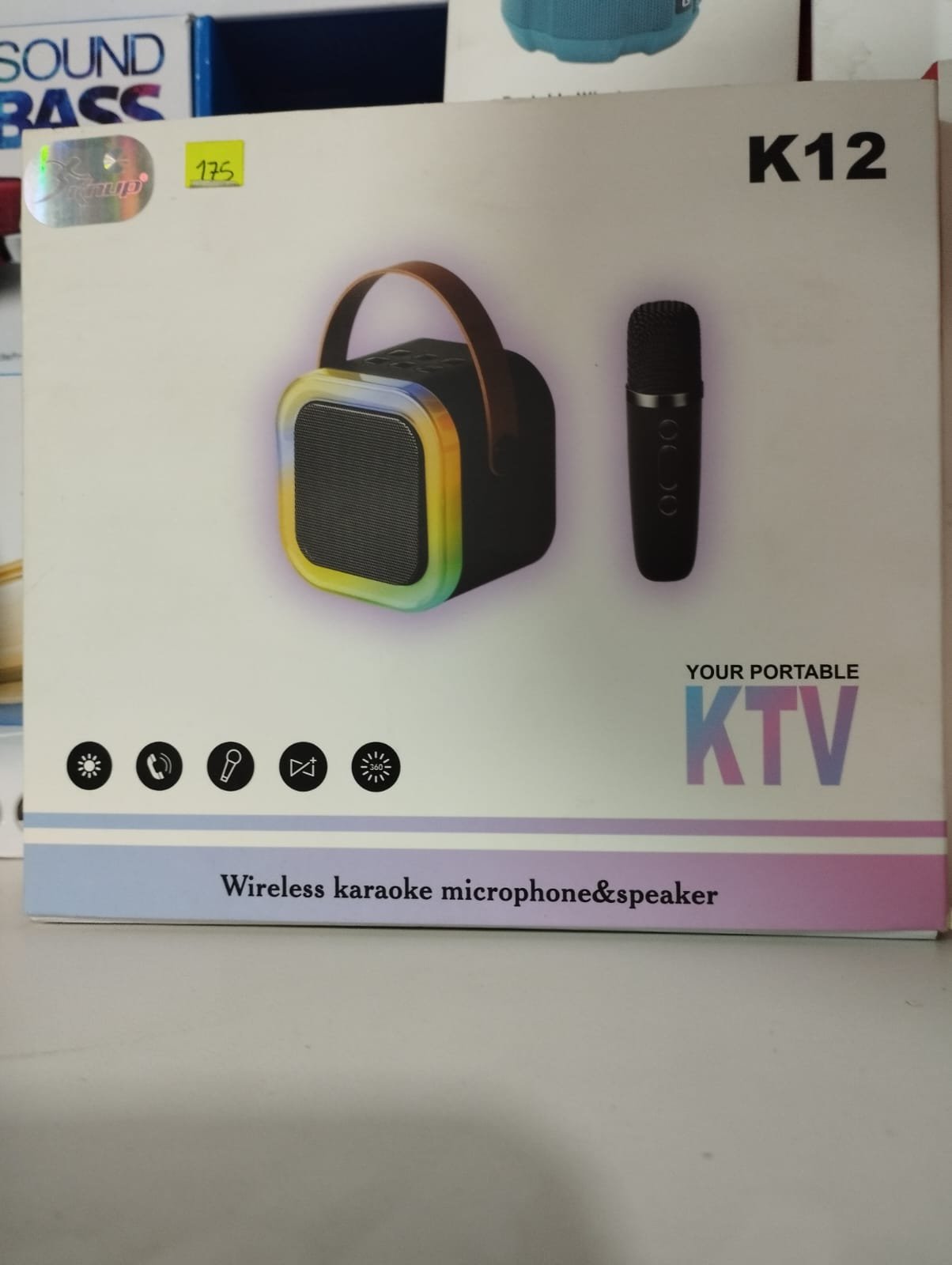 K12parlante mini altavoz con microfono k12 parlante