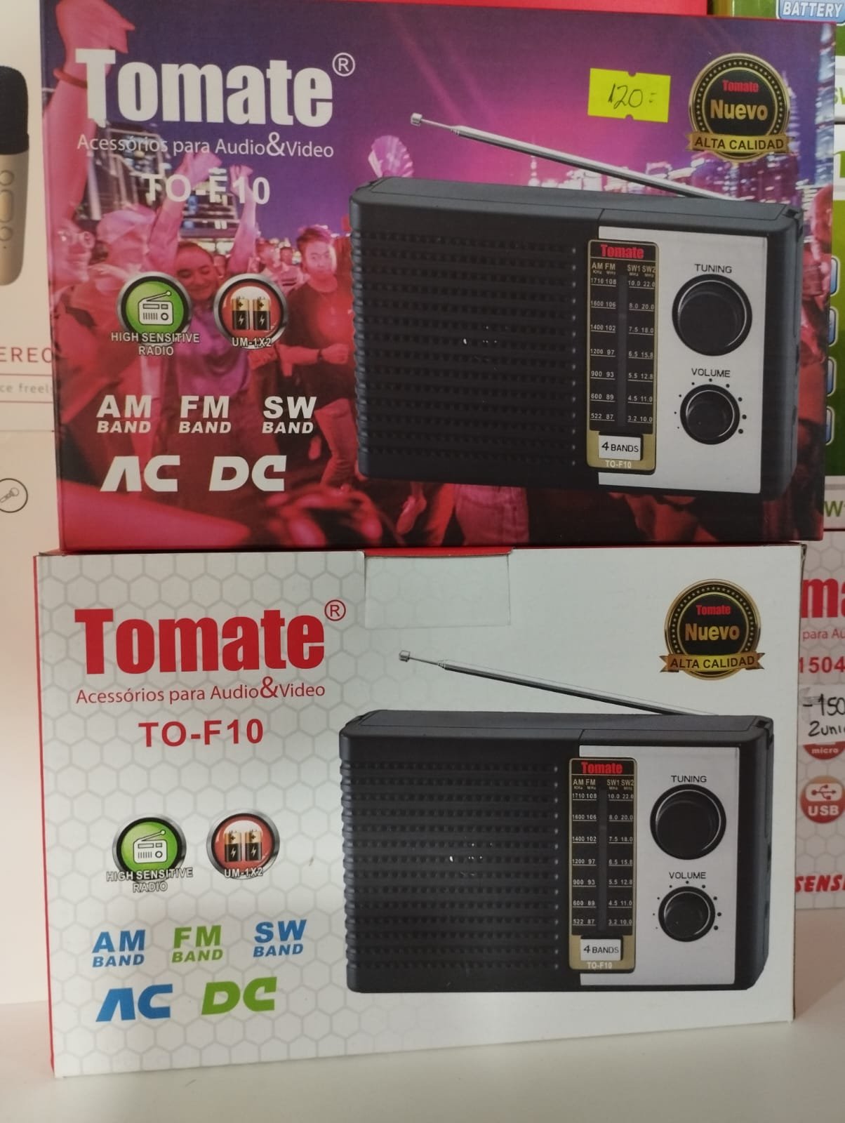 tof10 radio canchera tomate to-f10