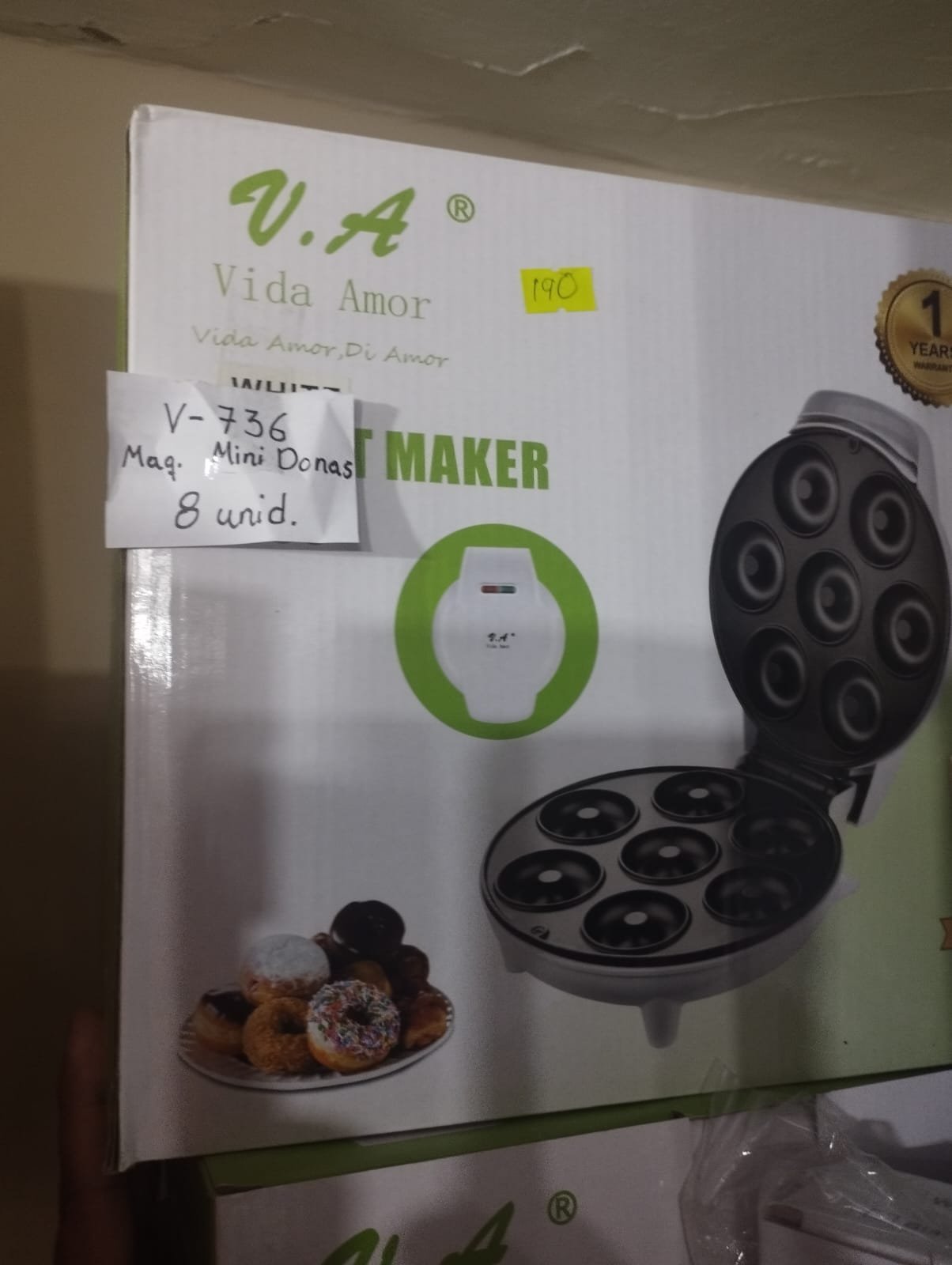 v736 Maquina para hacer donas vida amor