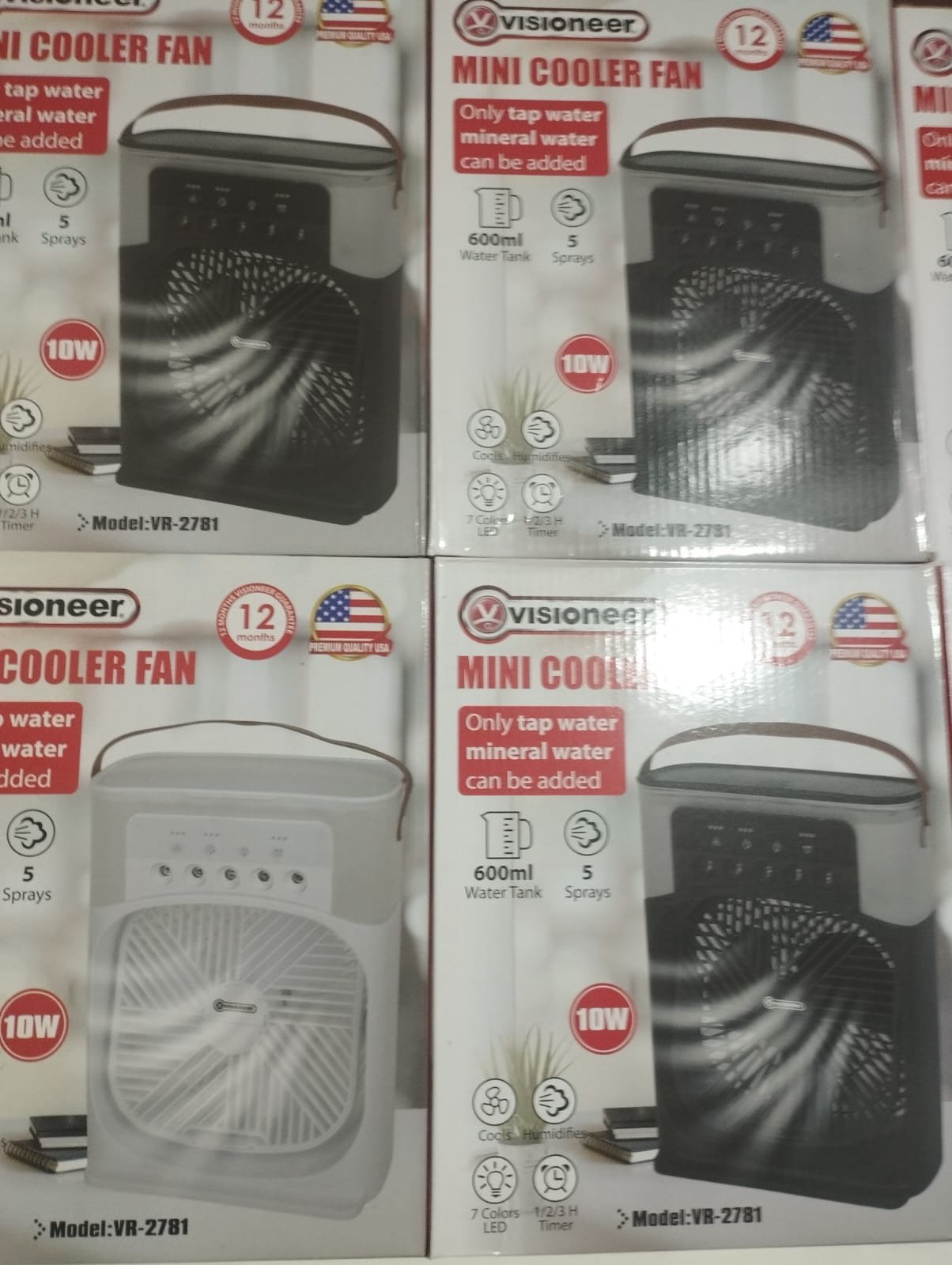 vr2781 ventilador con humidificador vr-2781