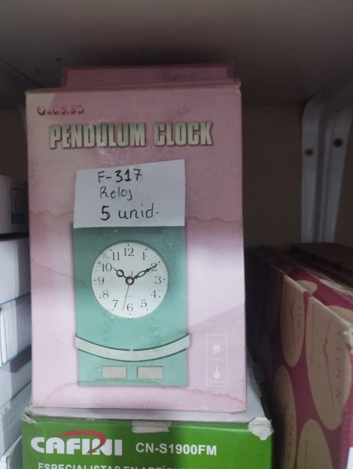 F317 pendulum clock