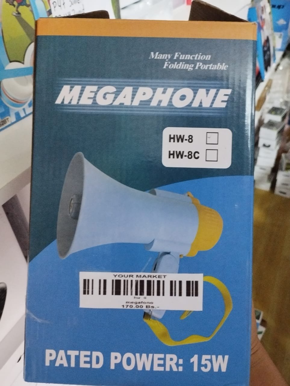 hw8 megafono