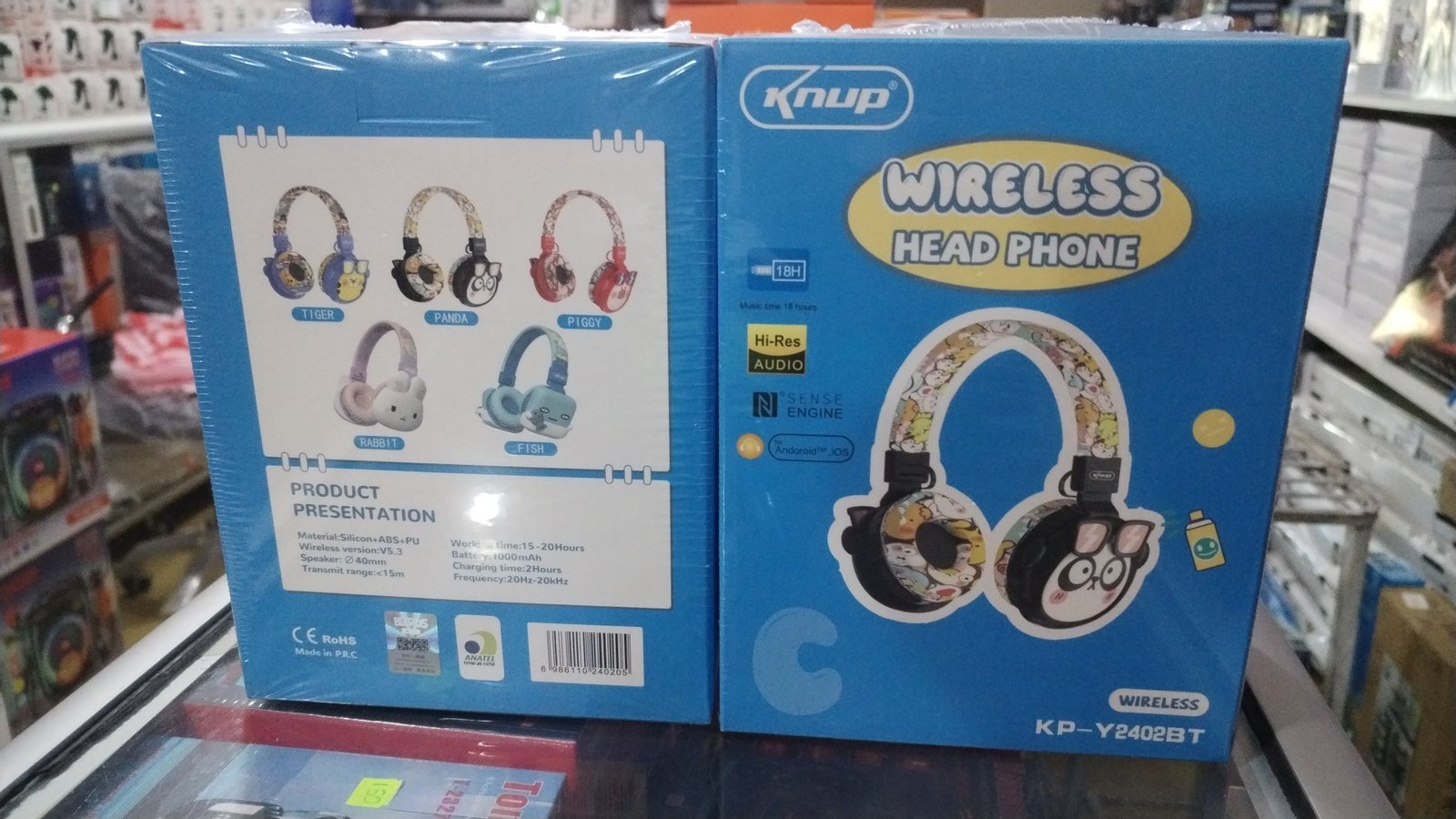 Audifono diseño niños kpy2402bt