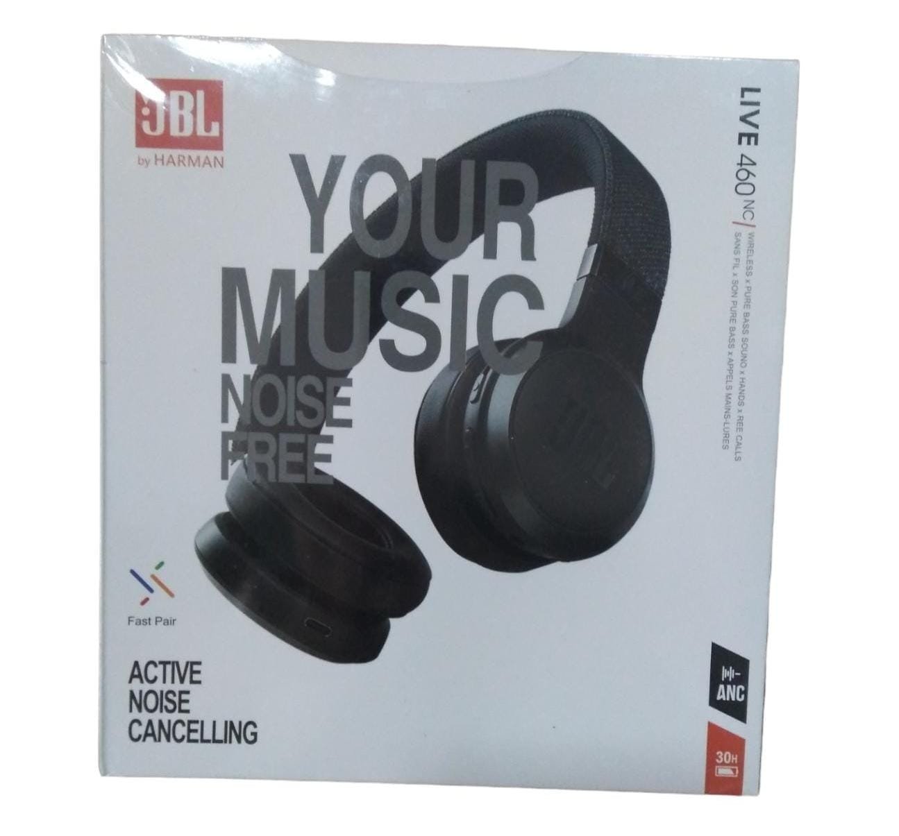 active noise cancelling audifono jbl live460nc