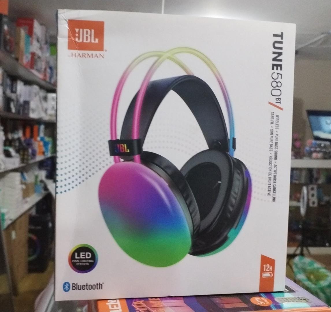 tune580bt jbl tune 580bt audifono inalambrico con luces rgb