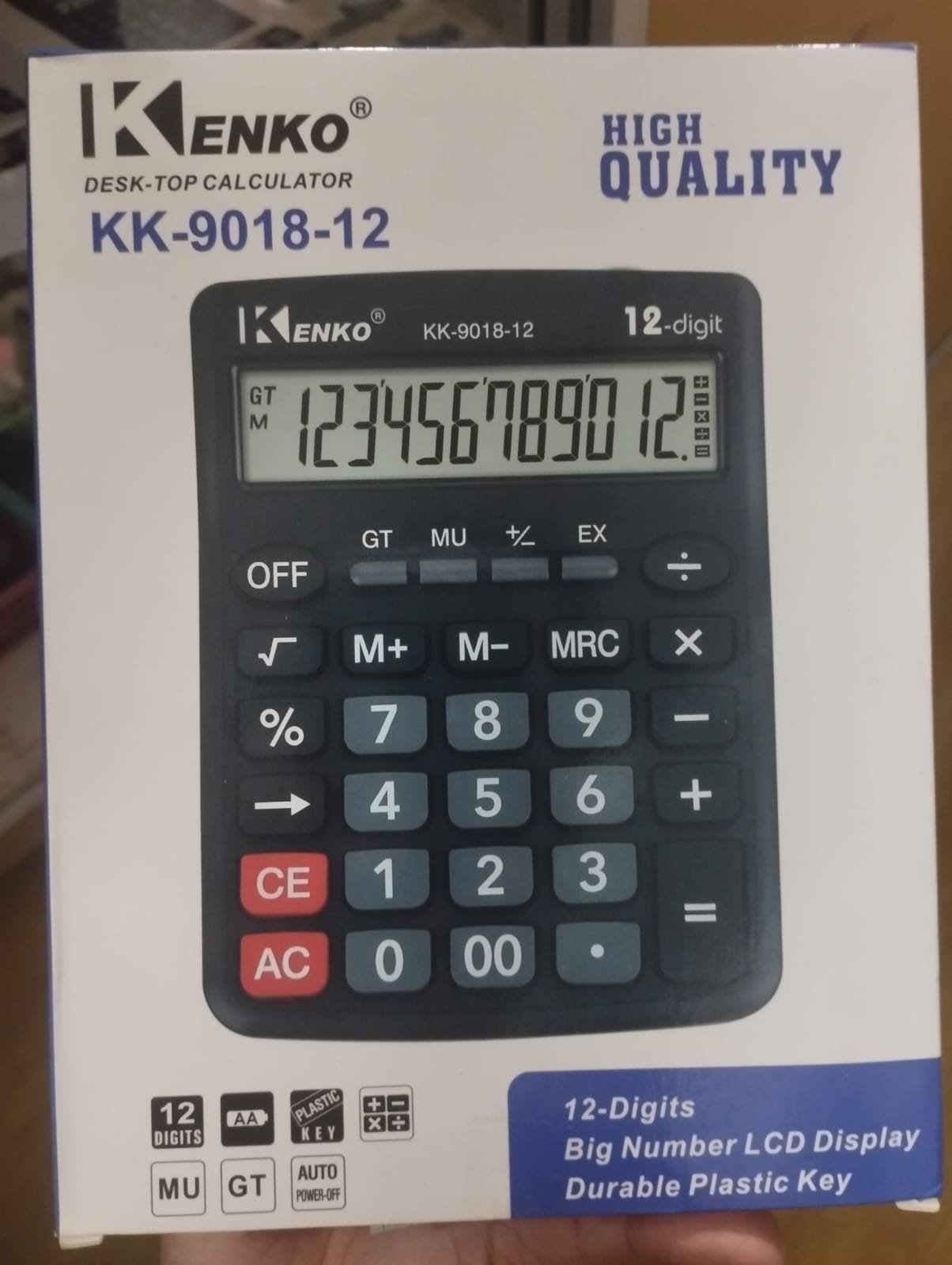 kk901812 calculadora kenko grande