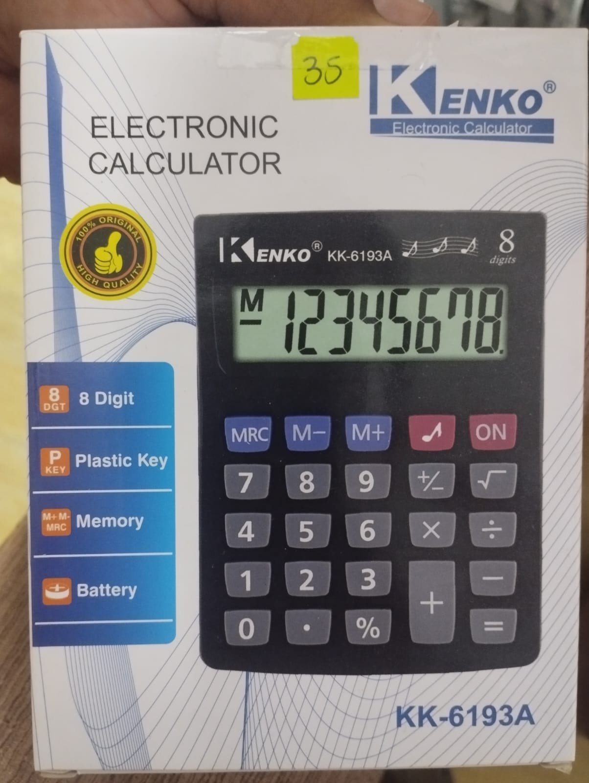 kk6193a calculadora kenko