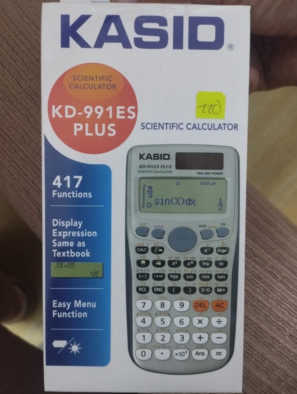 kd991esplus calculadora 417 funciones kasid 