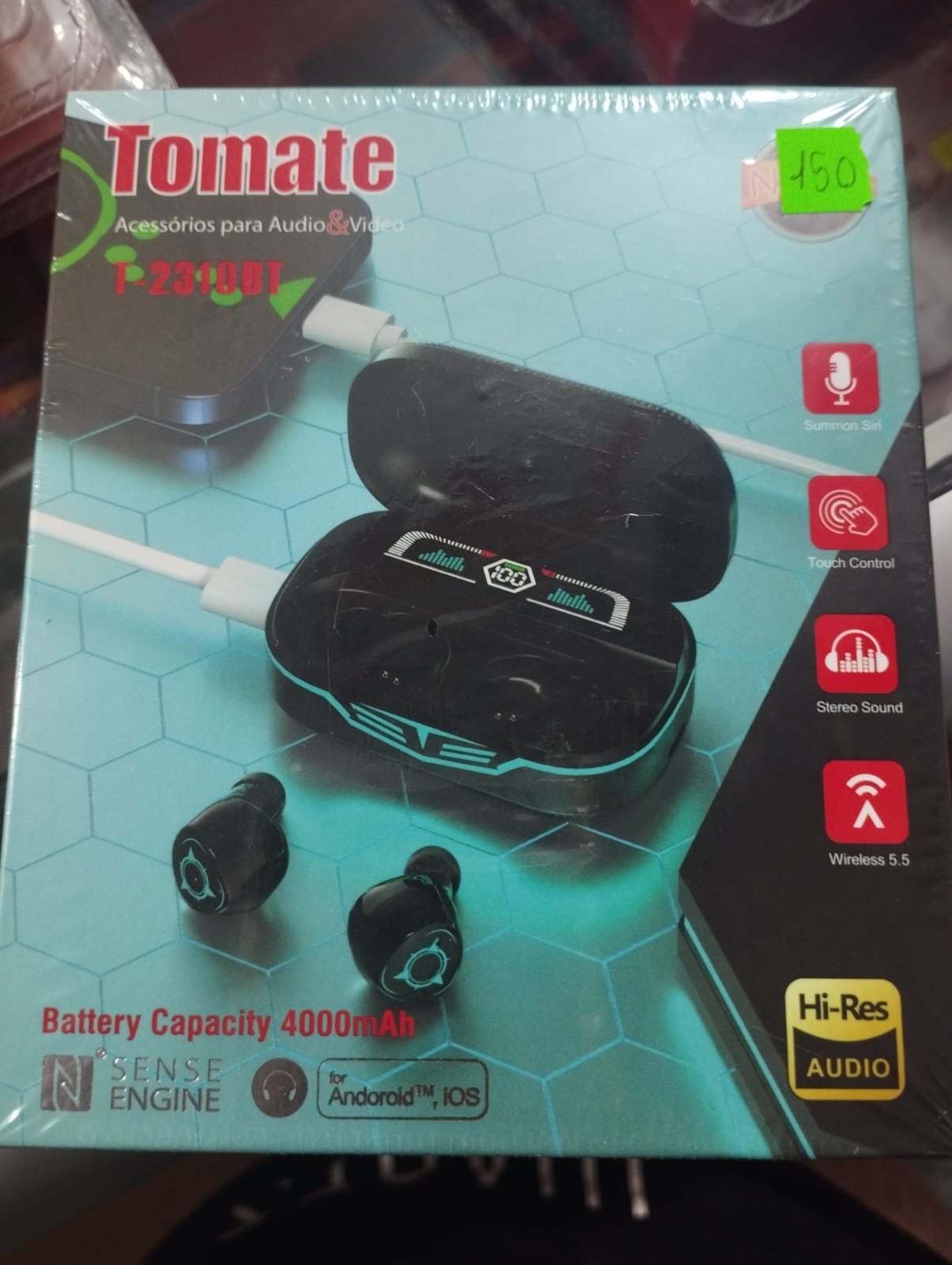 t2310bt audifonos inalambricos con power bank t2310bt