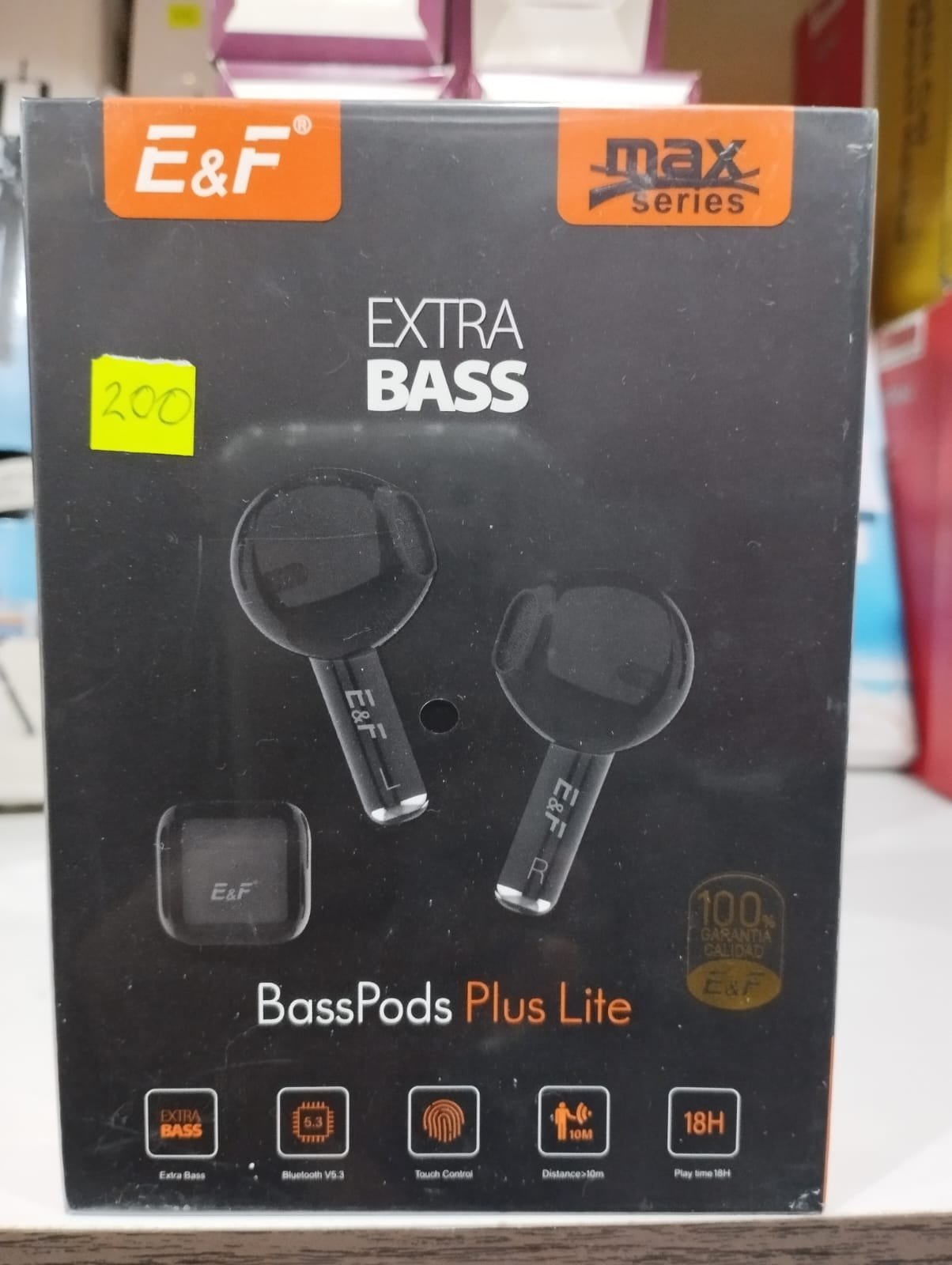 Basspodspluslite audifono eyf plus negro