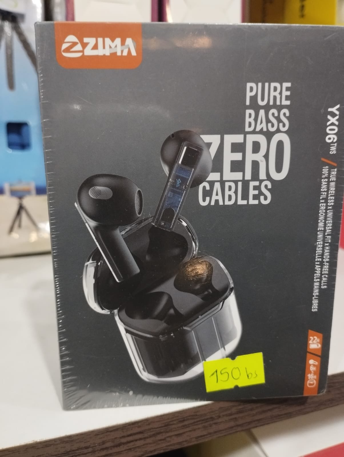 yx06 Pure bass Zero cables yx06tws zima