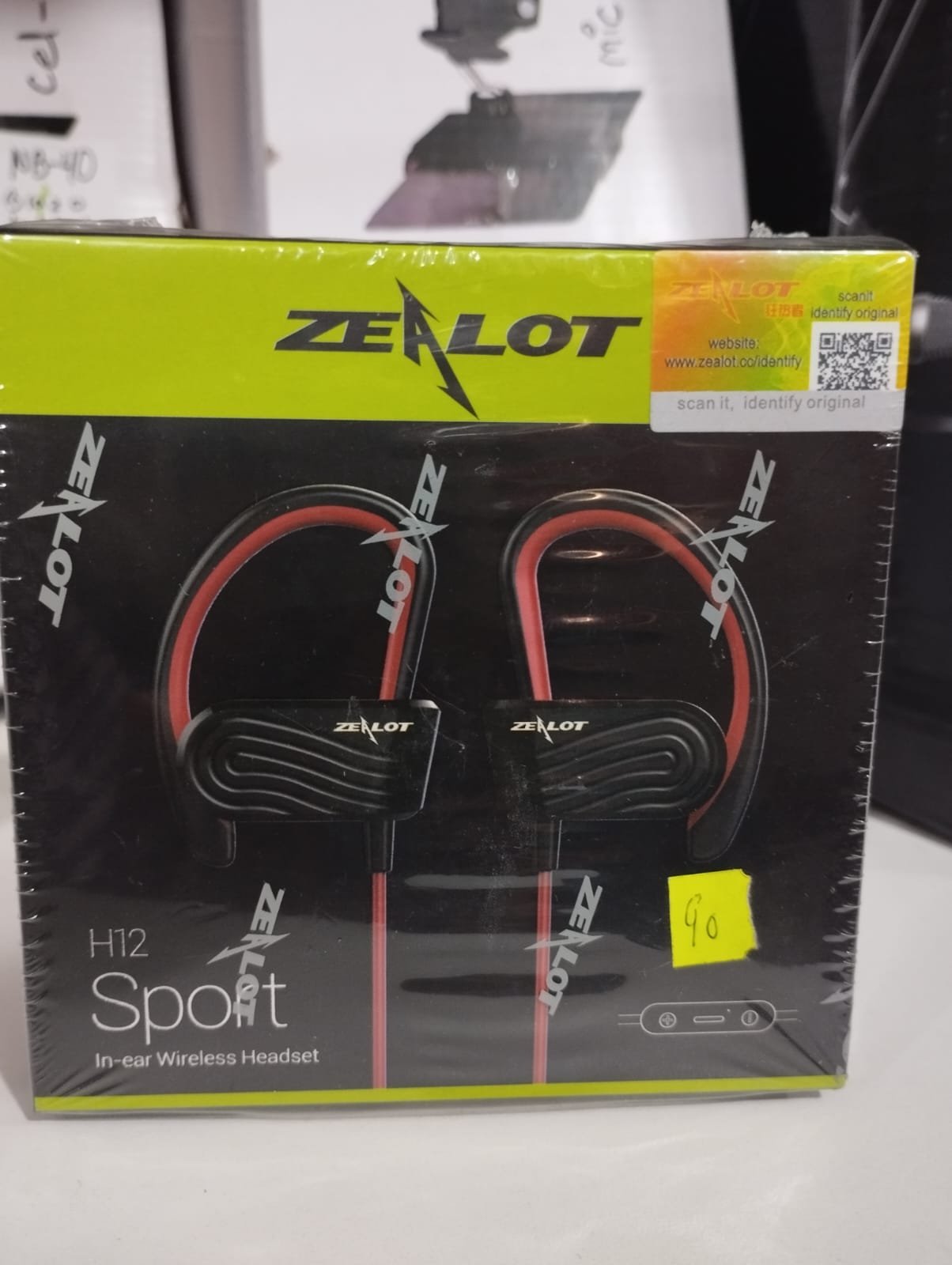 h12sport audifono zealot inalambricos deportivos
