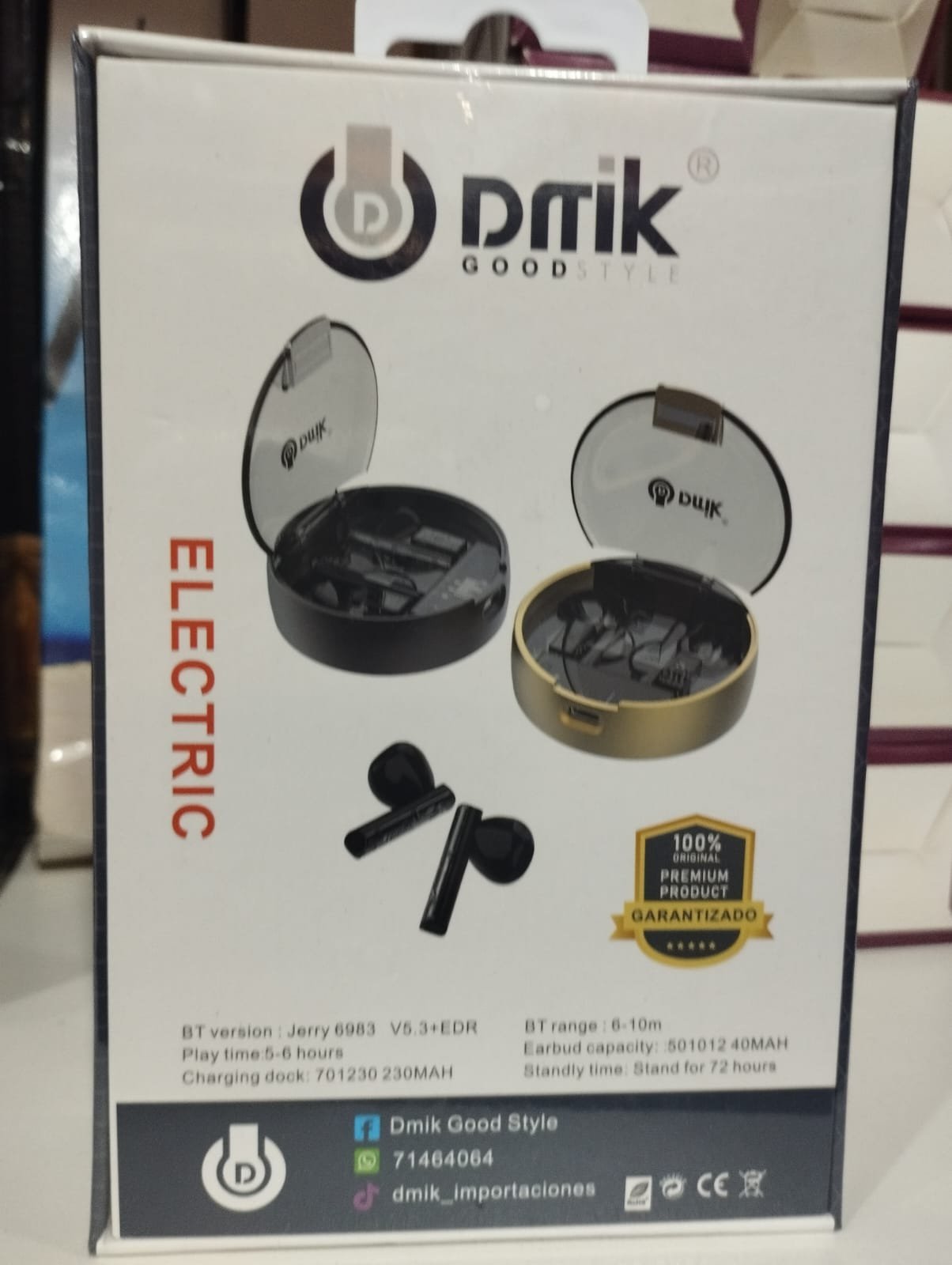 dmk300 audifono electric eyf dmik