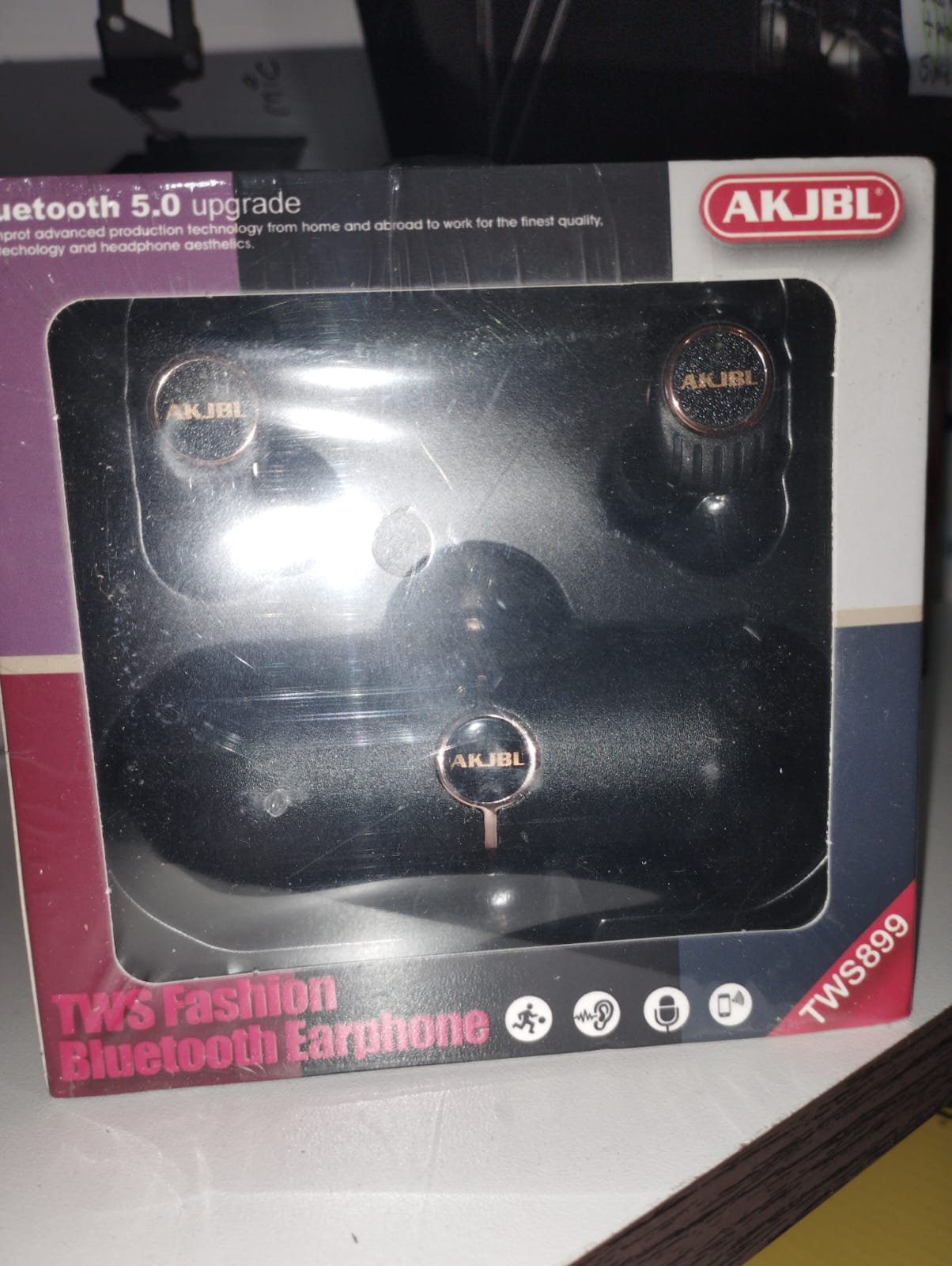 tws899 akjbl audifono inalambrico tubo