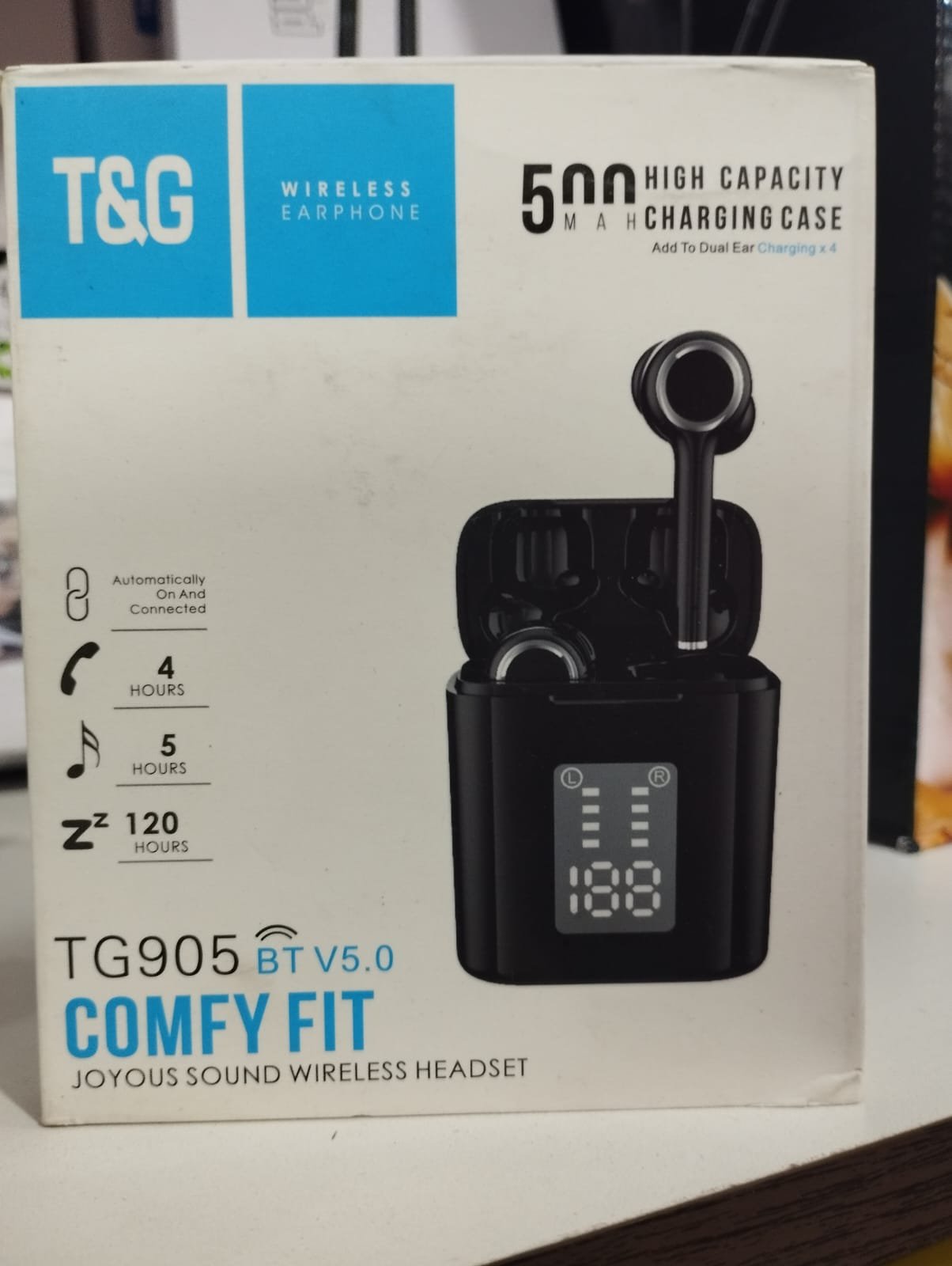 tg905 audifono inalambrico tyg 500 mah