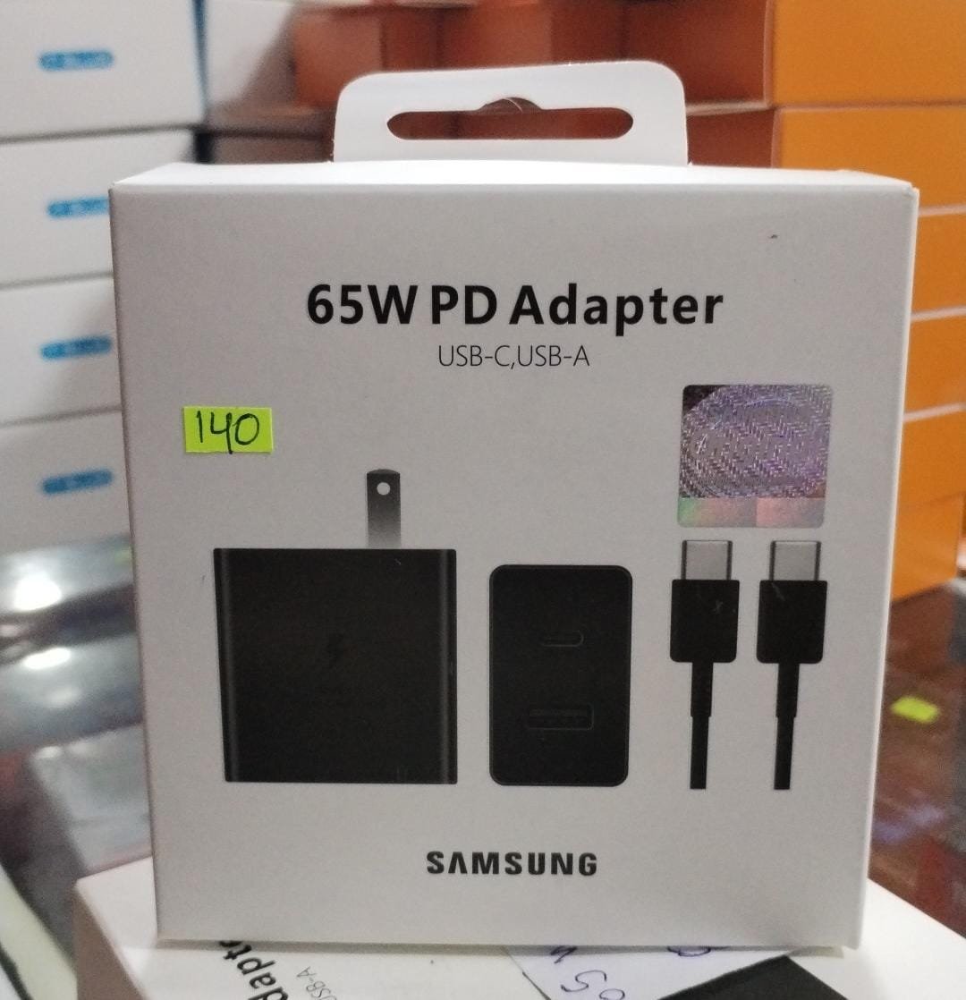 Cargador tipo c 65wpdadapter140 ep-ta220nbcgcn ep-ta220 nb-0009