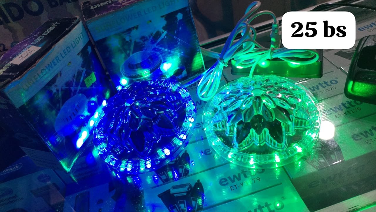 luces rgb juego de luces redondo lp127