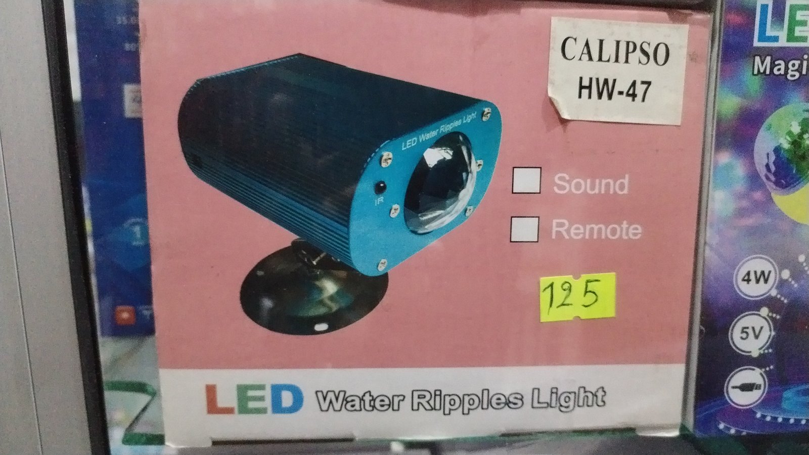 juego de luces agua hw47