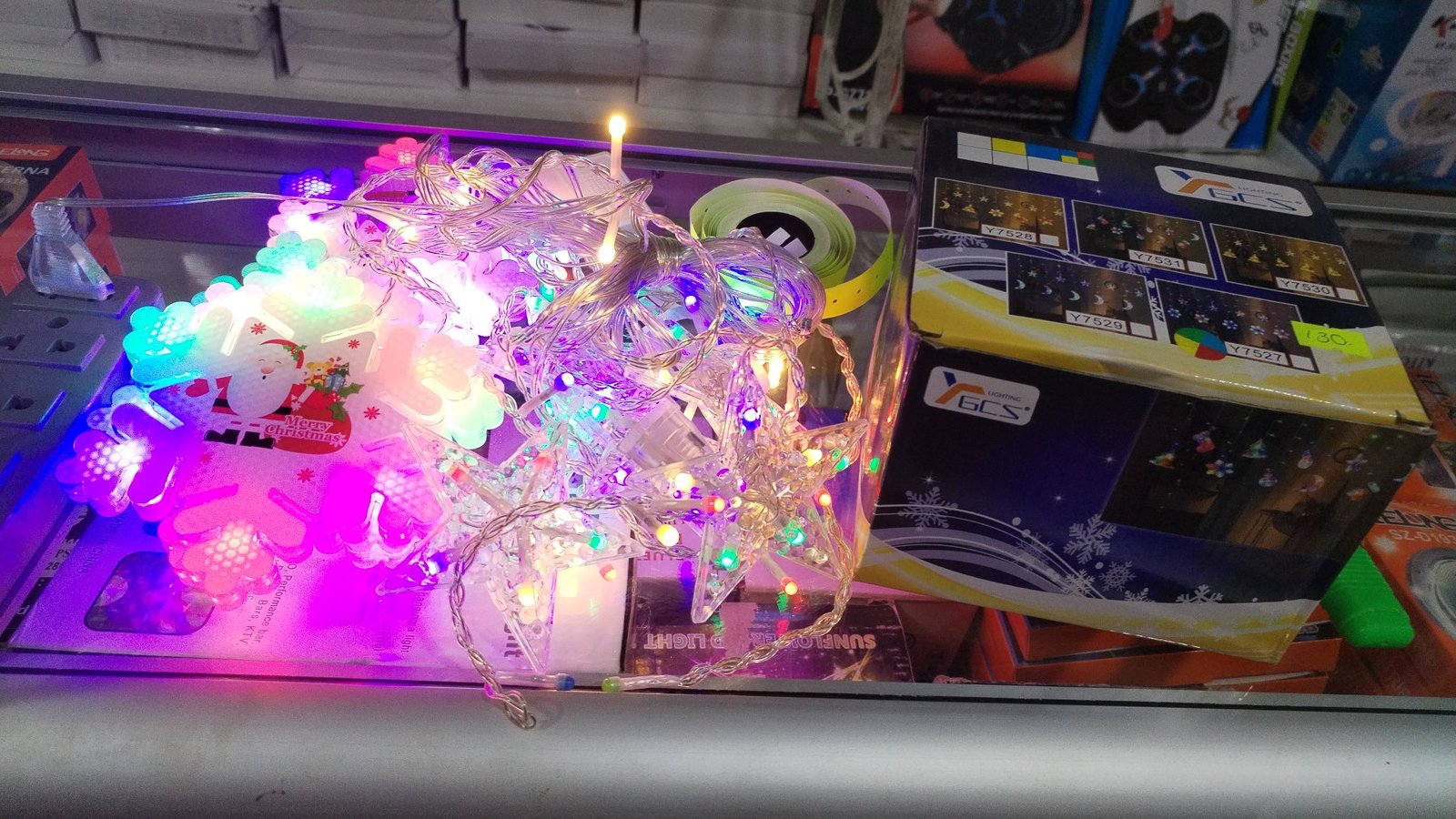 malla de luces y7527