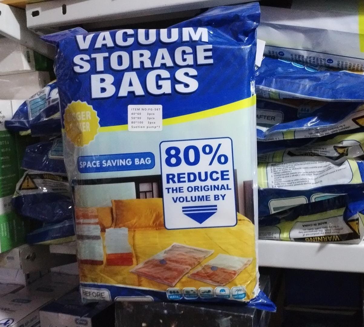 Bolsa reductora de volumen fg567